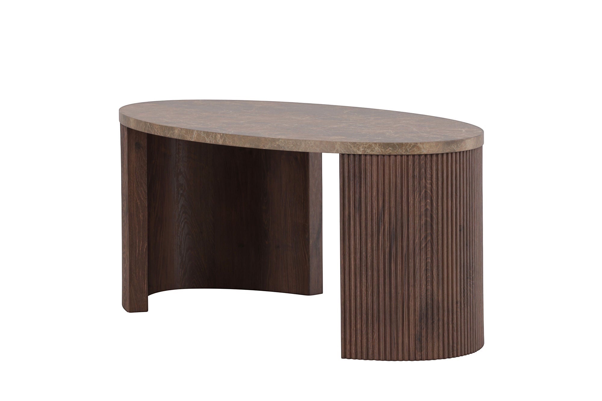 Venture Home Bristol Sofa bord 120x60x45 cm - Mocca/Stonelook