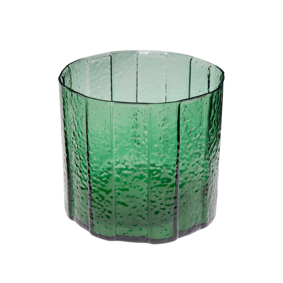 Smaragdgrøn vase