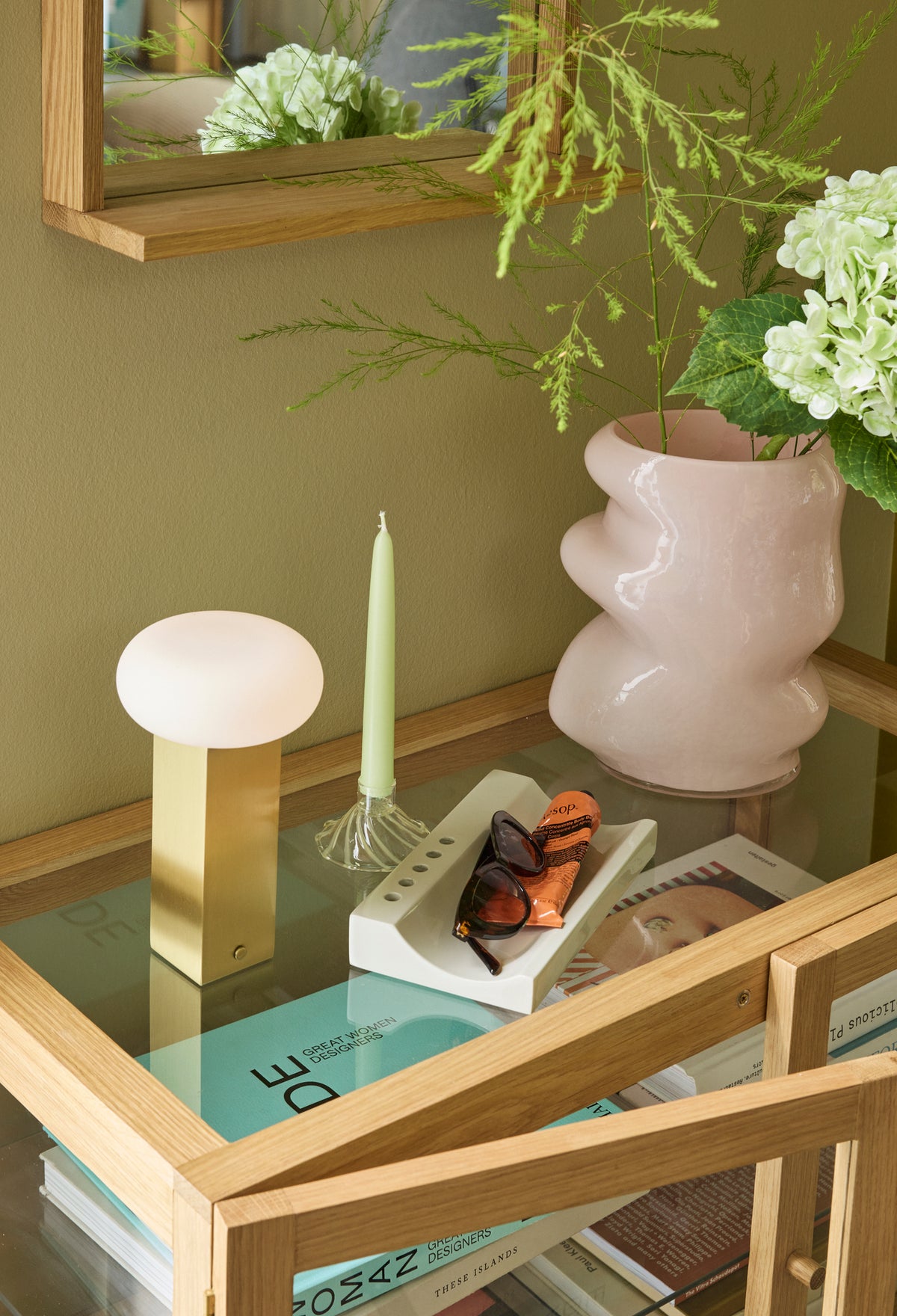 Lote Vase Lyserød