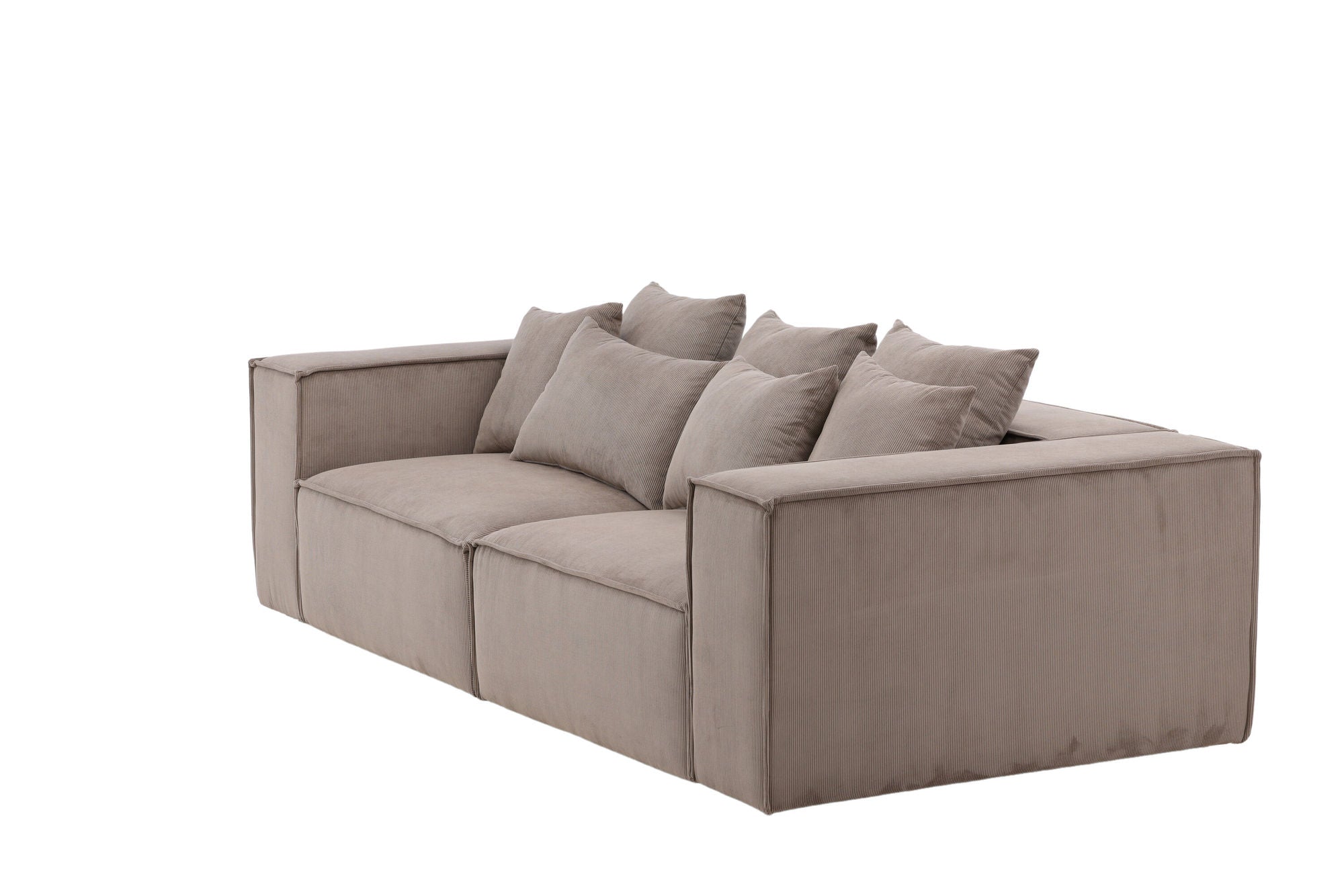 Vind Gillholmen Sofa - Brown / Manchester