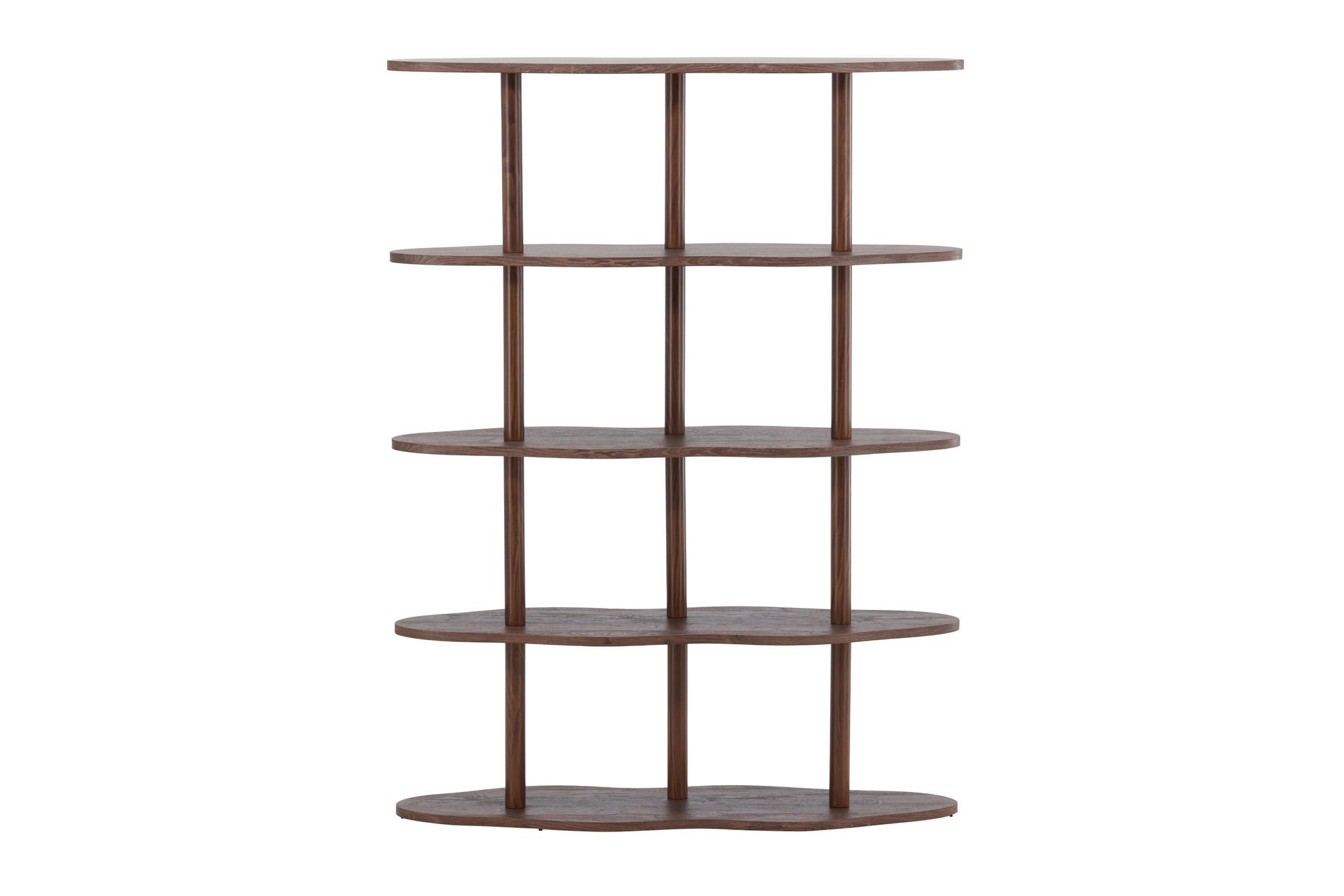 Vind Moln reol 105x30x140 cm - MDF with Mocca 3D Paper