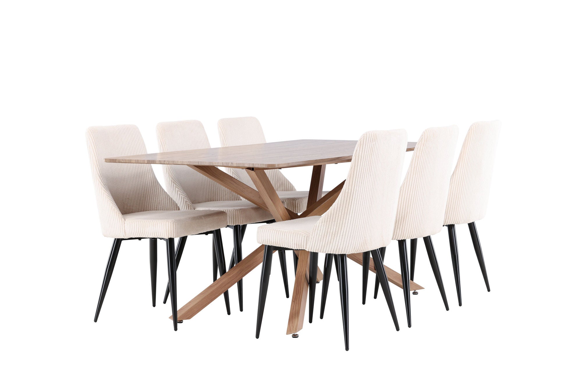 Venture Home Piazza spisebord with Leone Spisebordsstol