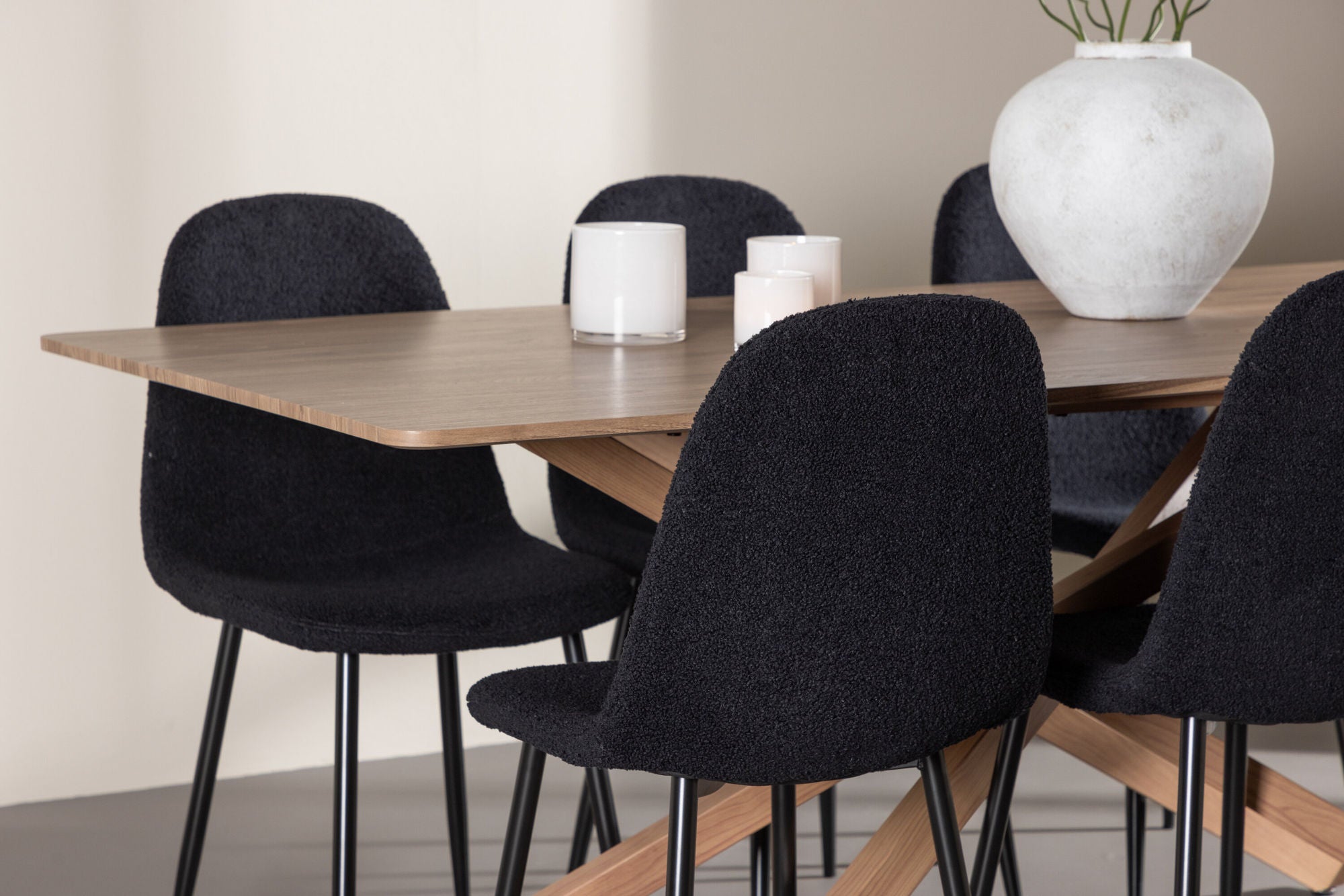 Venture Home Piazza spisebord with Polar Spisebordsstol