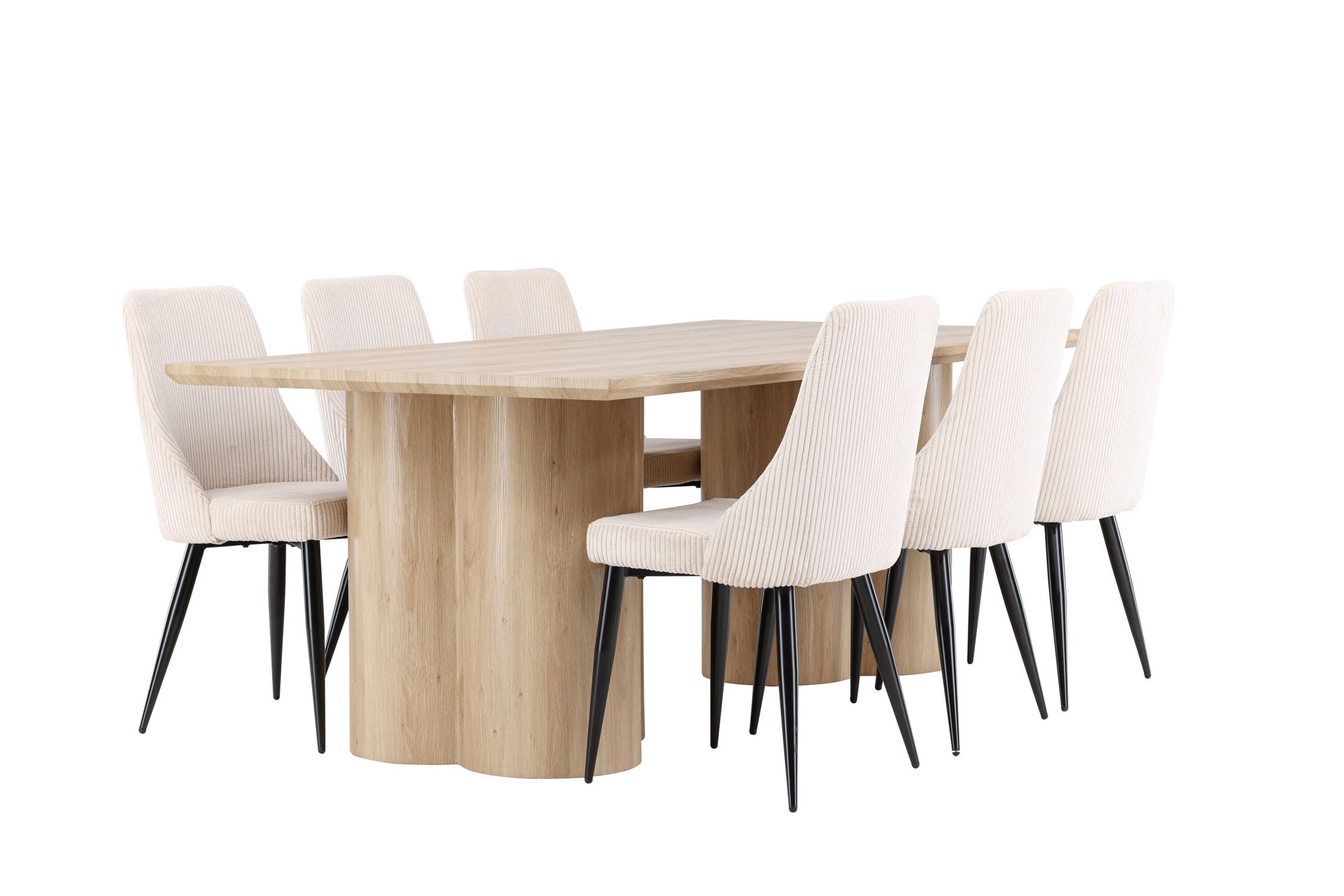 Venture Home Olivia spisebord with Leone Spisebordsstol