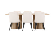Venture Home Olivia spisebord with Leone Spisebordsstol
