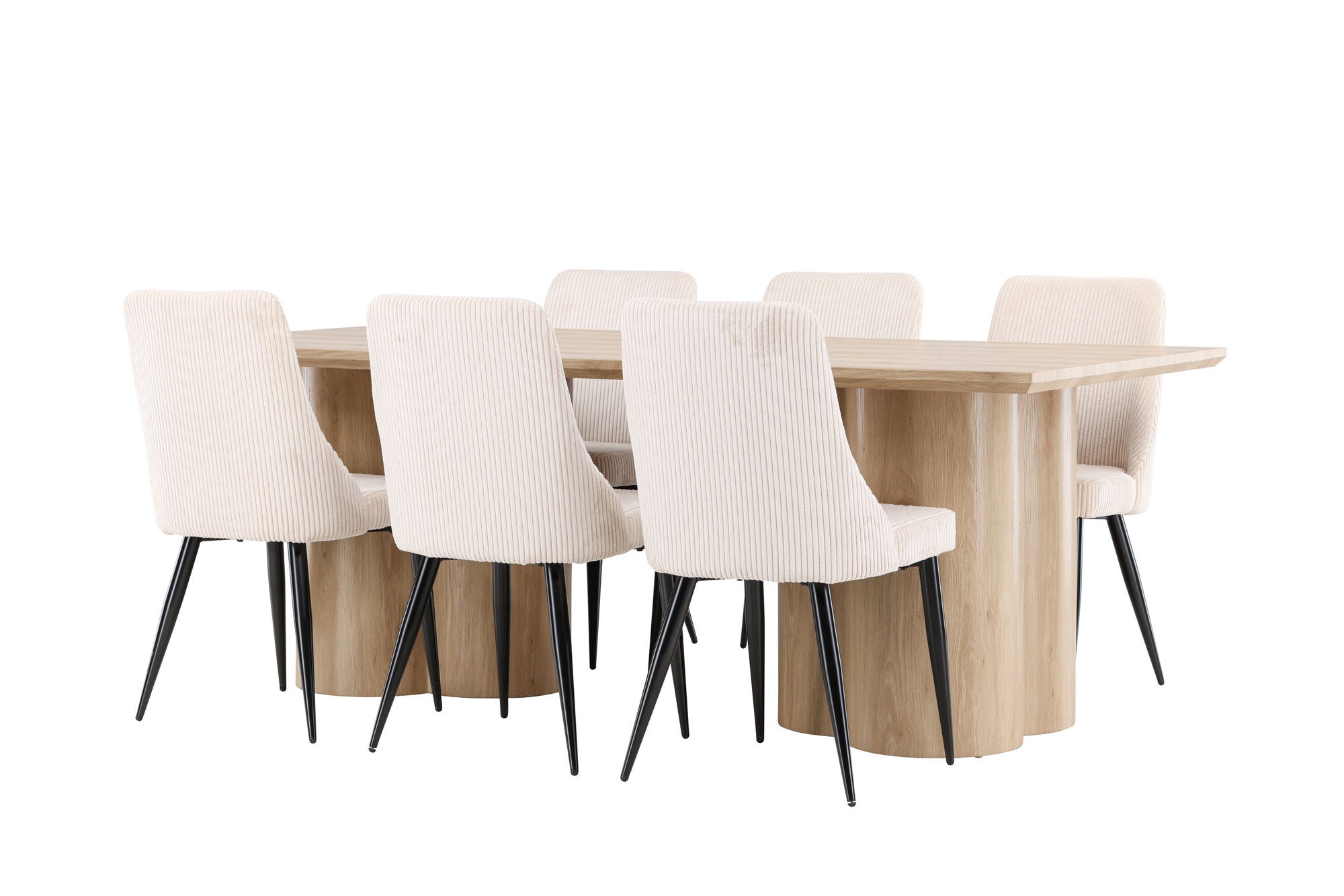 Venture Home Olivia spisebord with Leone Spisebordsstol