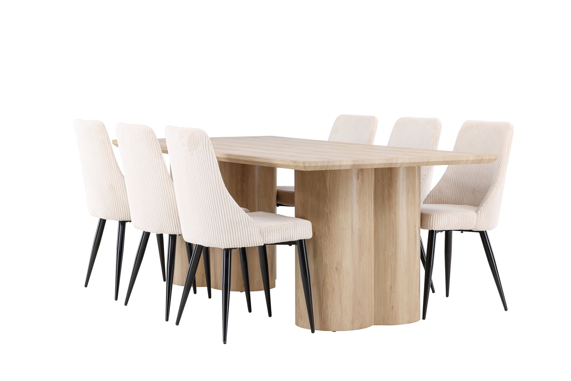 Venture Home Olivia spisebord with Leone Spisebordsstol