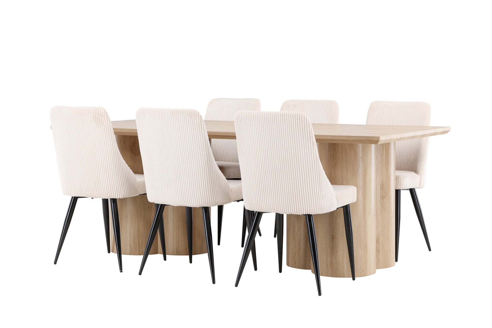 Venture Home Olivia spisebord with Leone Spisebordsstol