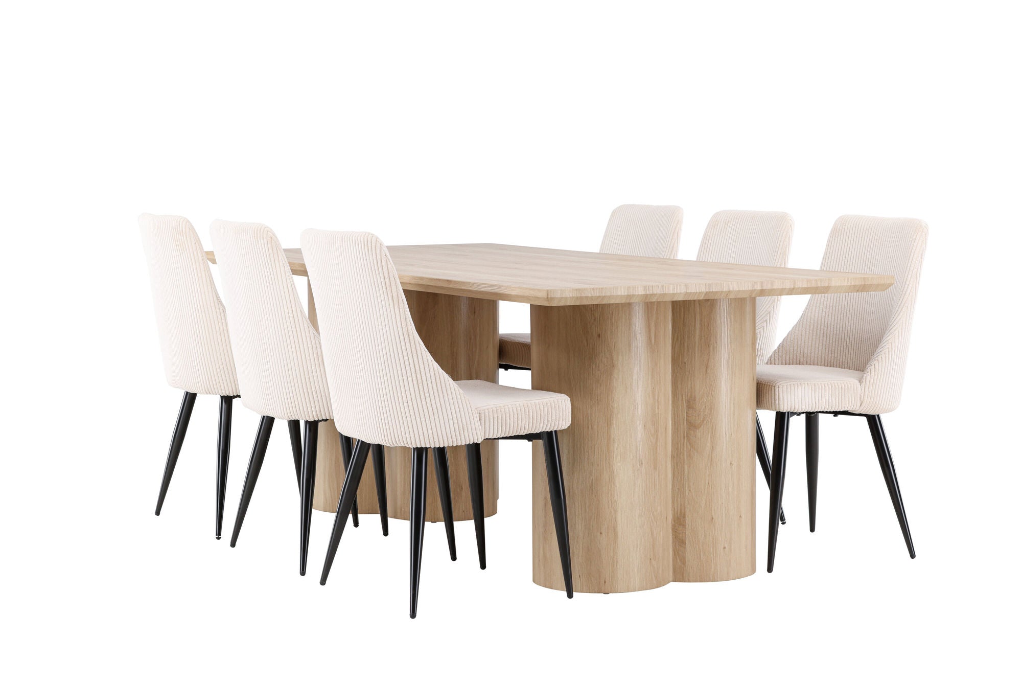 Venture Home Olivia spisebord with Leone Spisebordsstol