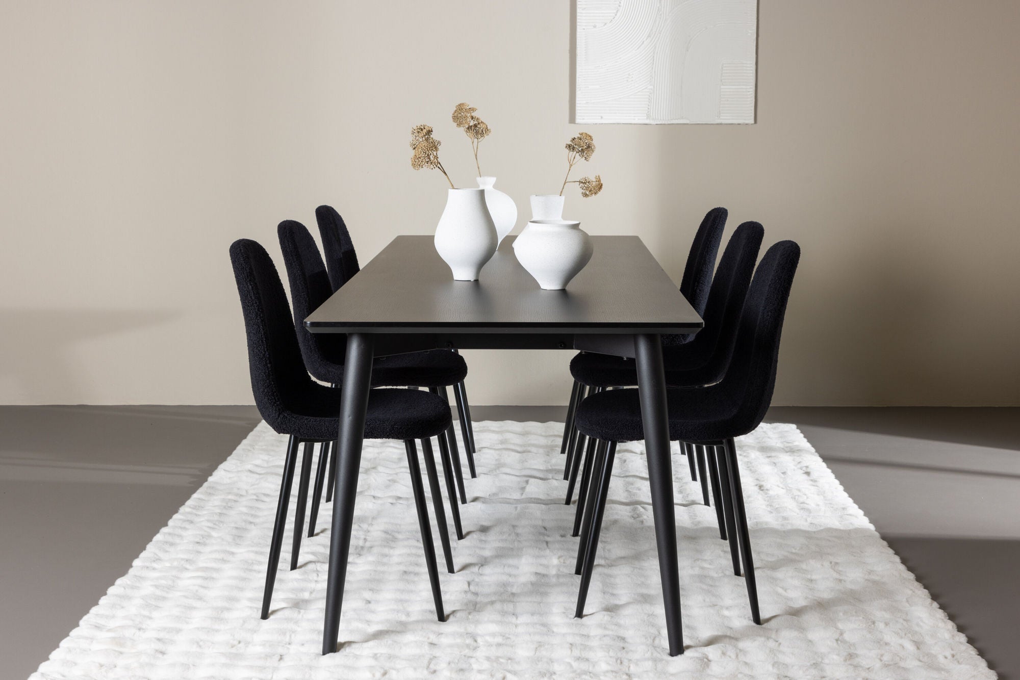 Venture Home Ellis spisebord with Polar Spisebordsstol