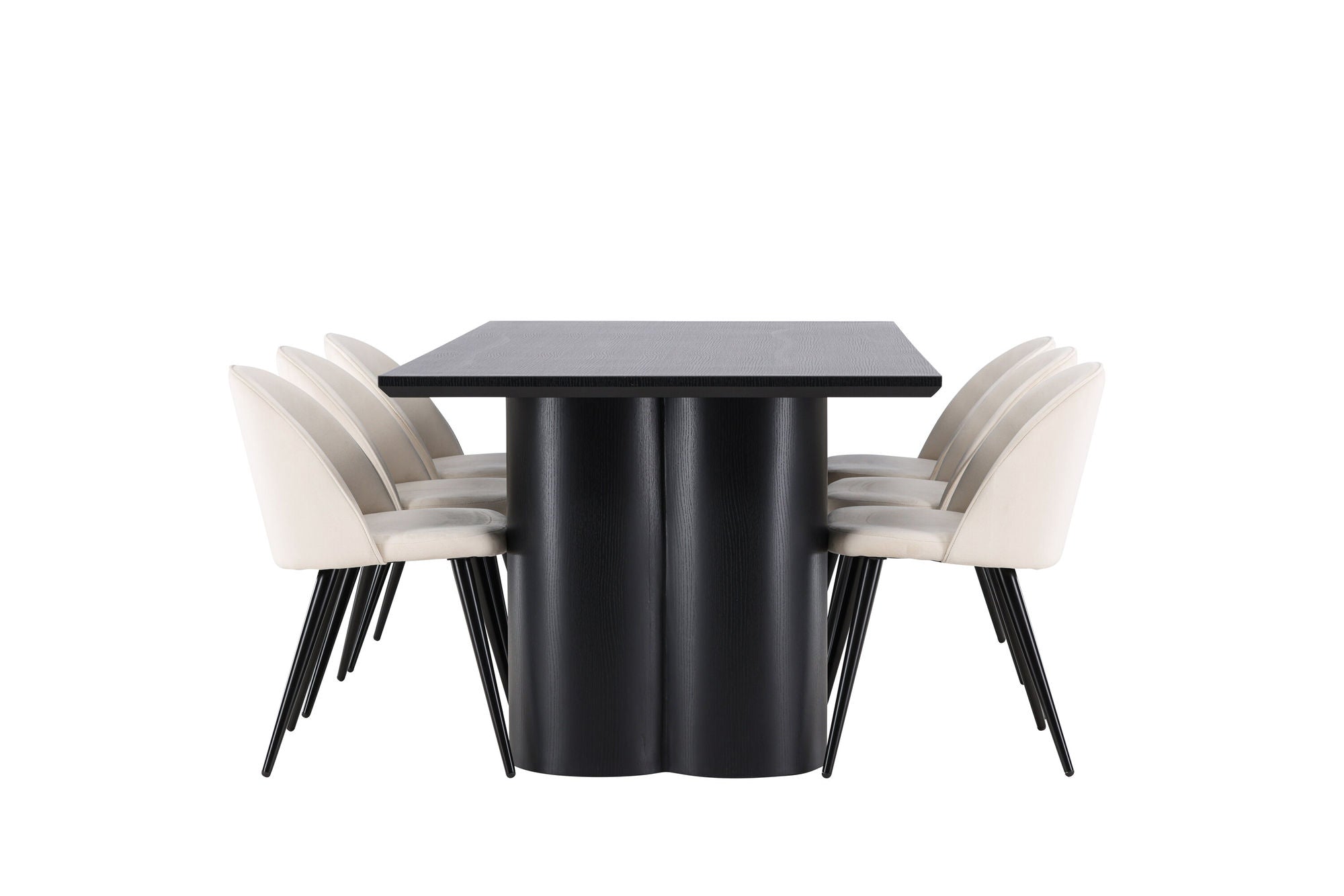 Venture Home Olivia spisebord with Velvet Spisebordsstol