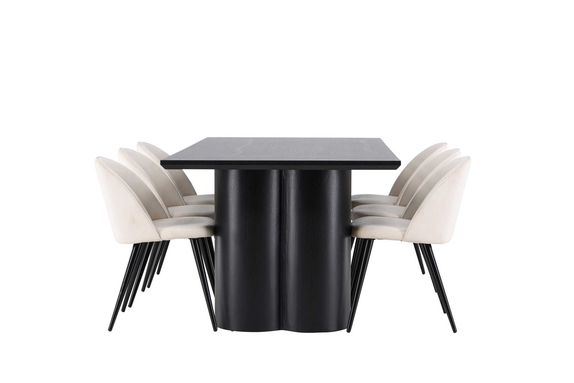 Venture Home Olivia spisebord with Velvet Spisebordsstol