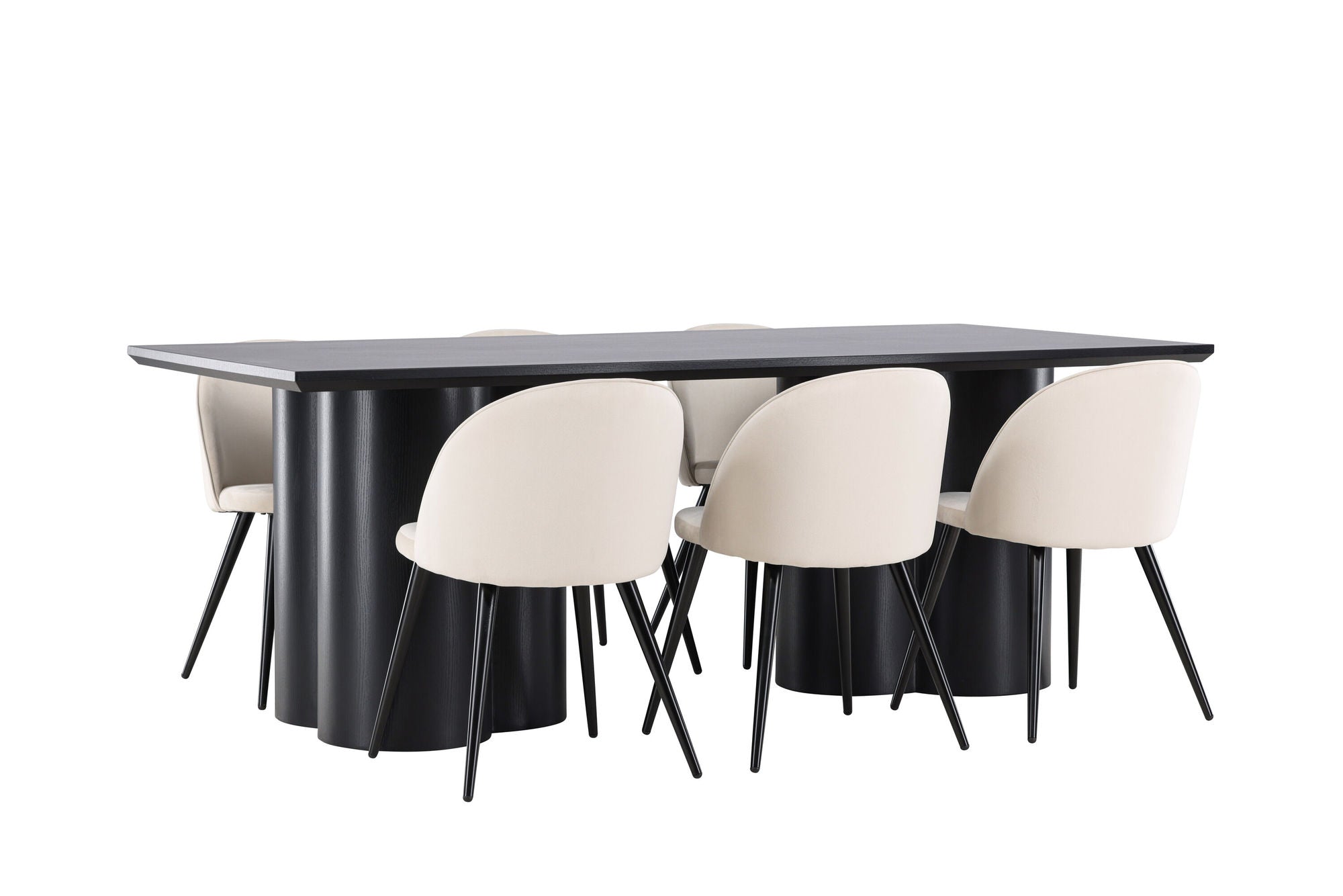 Venture Home Olivia spisebord with Velvet Spisebordsstol
