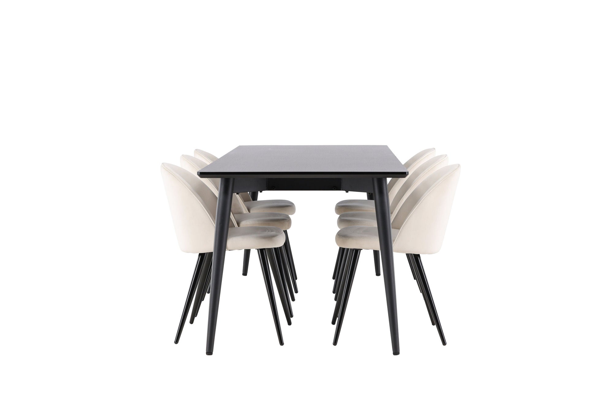 Venture Home Ellis spisebord with Velvet Spisebordsstol