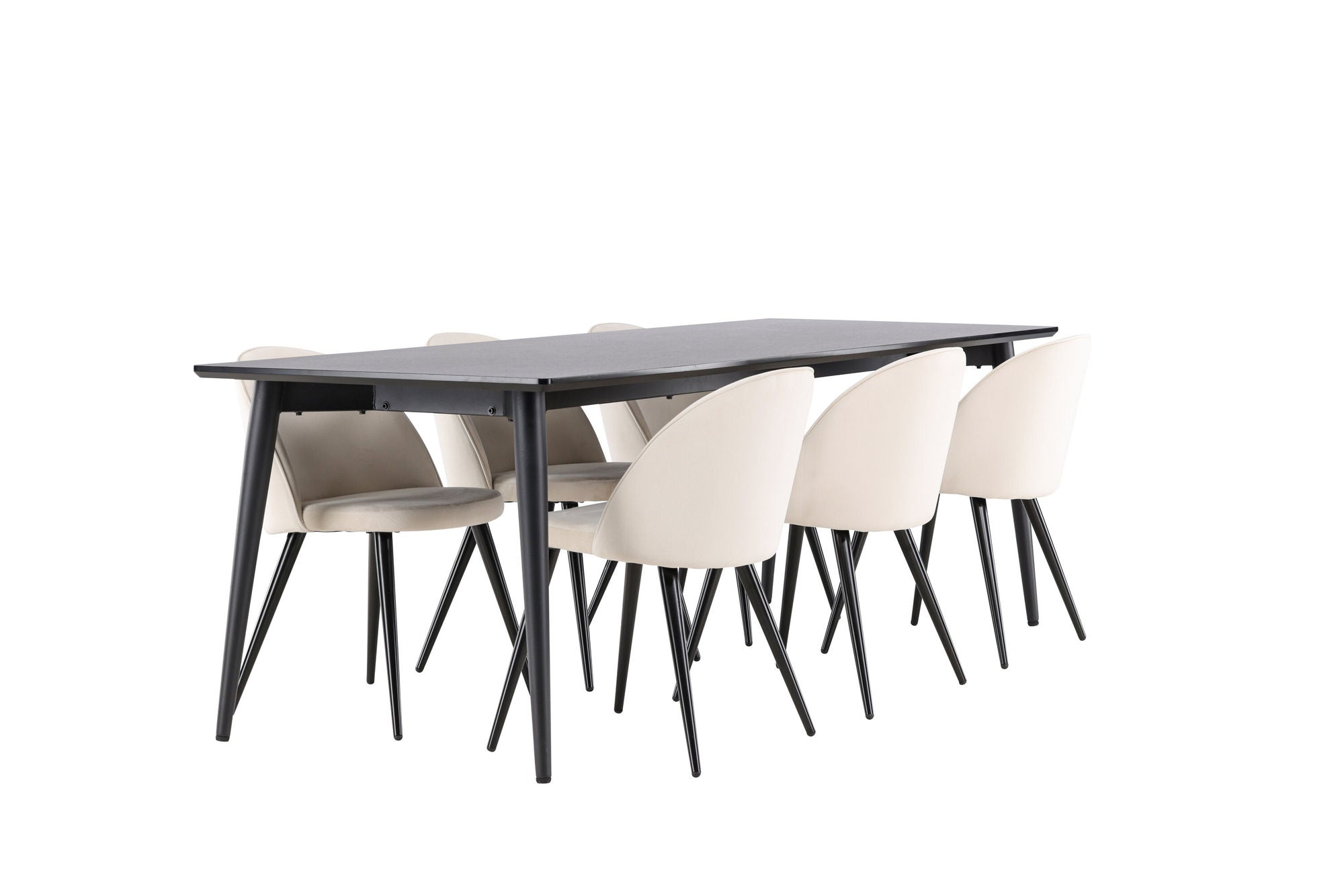 Venture Home Ellis spisebord with Velvet Spisebordsstol