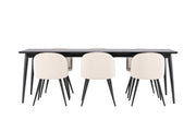 Venture Home Ellis spisebord with Velvet Spisebordsstol