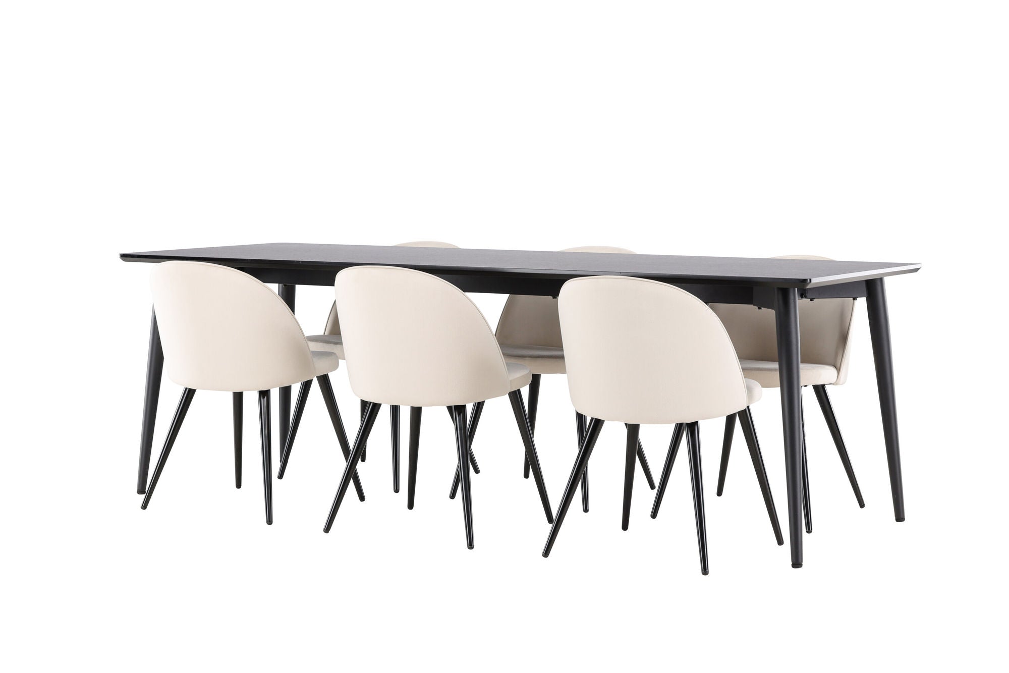 Venture Home Ellis spisebord with Velvet Spisebordsstol