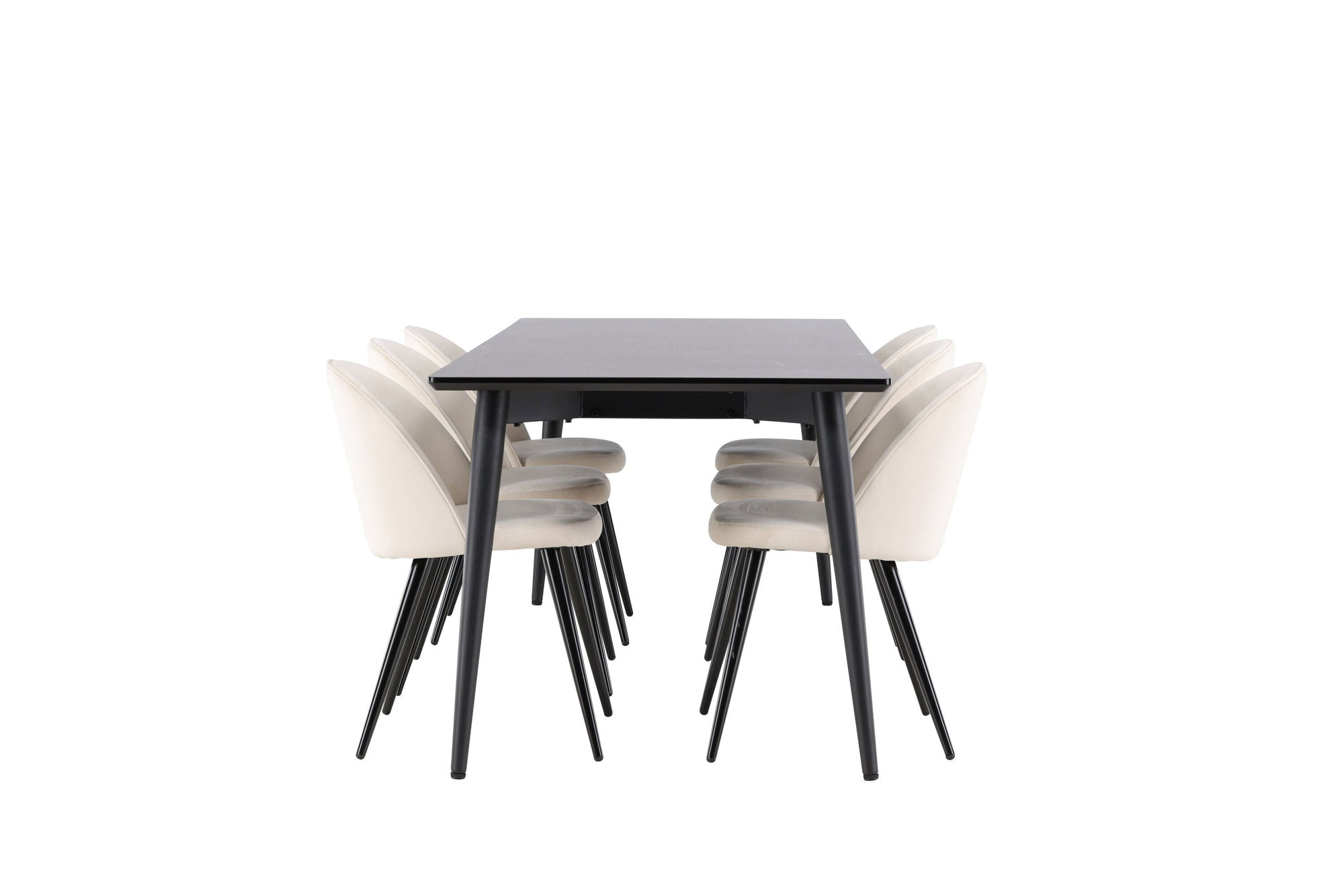 Venture Home Ellis spisebord with Velvet Spisebordsstol