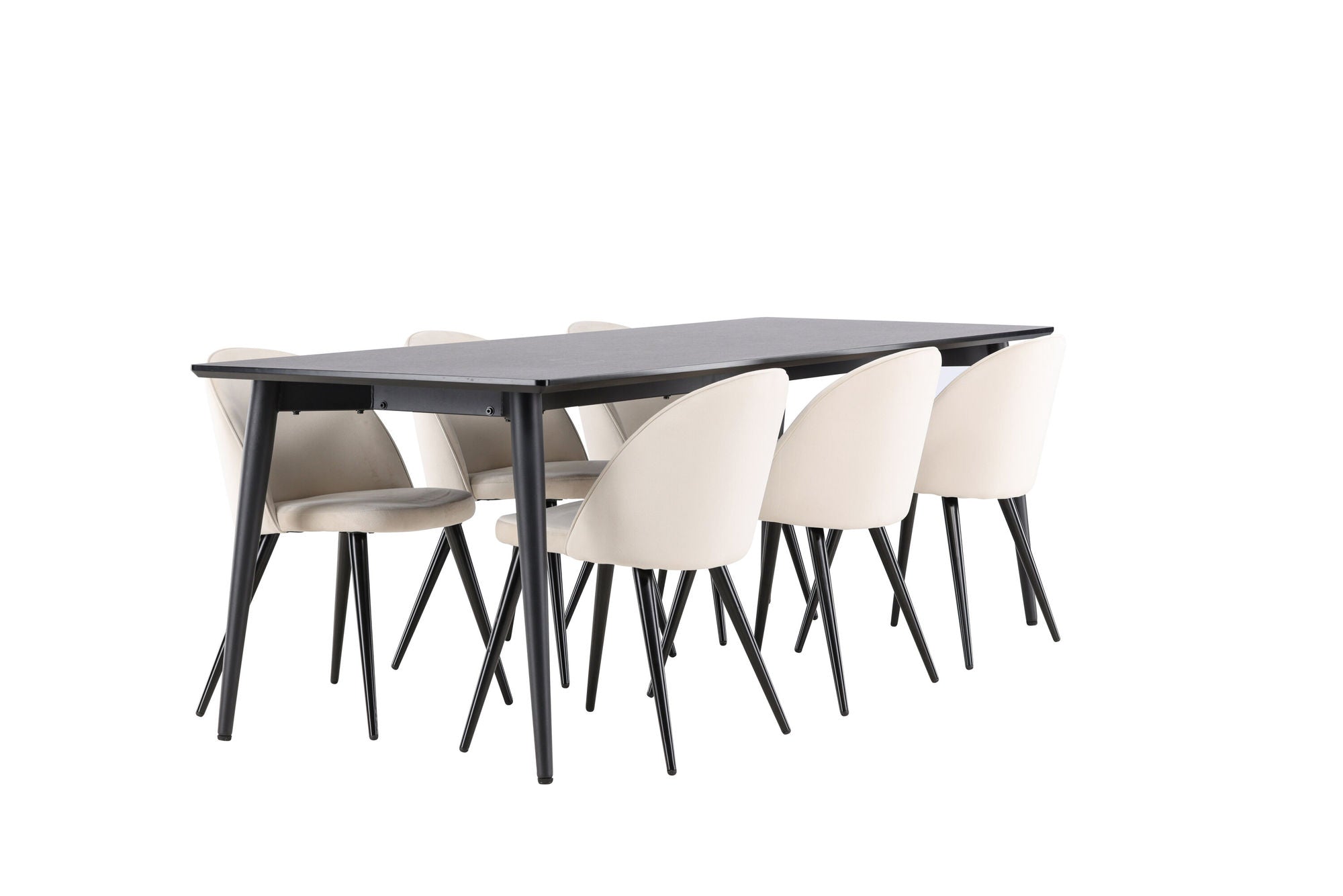 Venture Home Ellis spisebord with Velvet Spisebordsstol