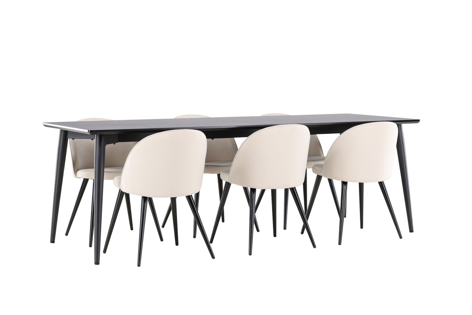 Venture Home Ellis spisebord with Velvet Spisebordsstol