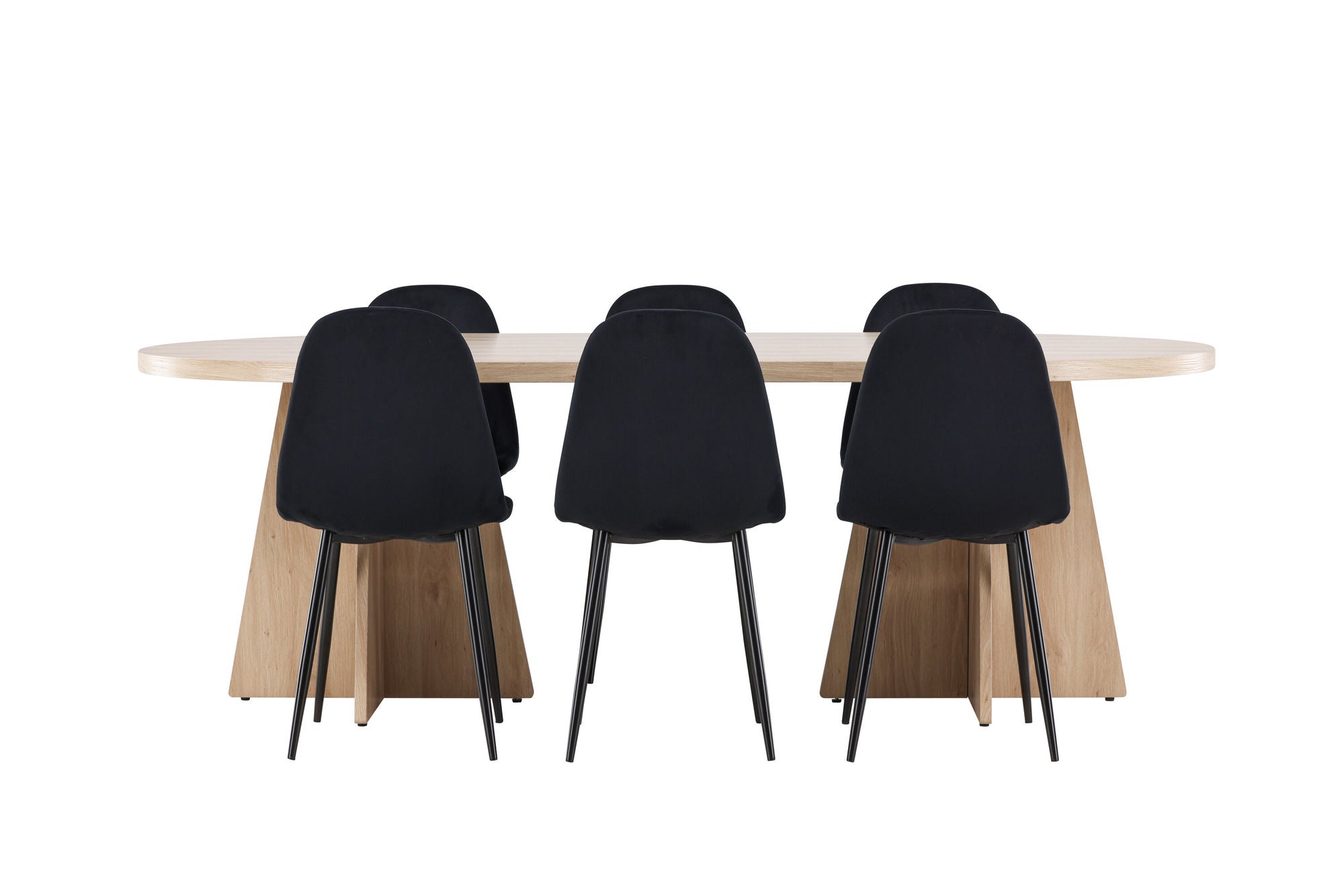 Venture Home Bootcut spisebord with Polar Spisebordsstol