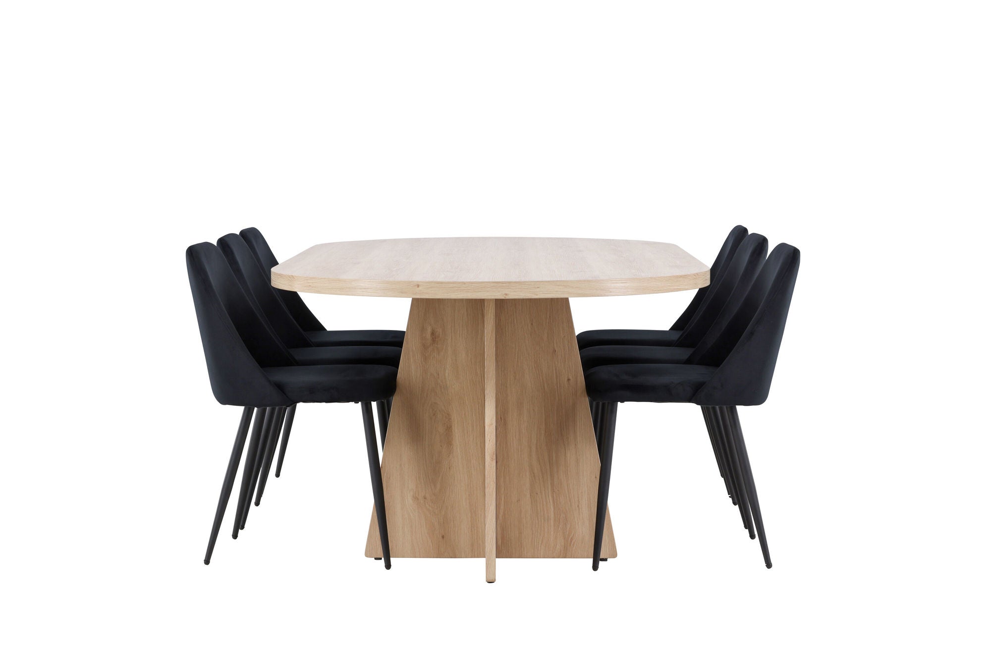 Venture Home Bootcut spisebord with Night Spisebordsstol