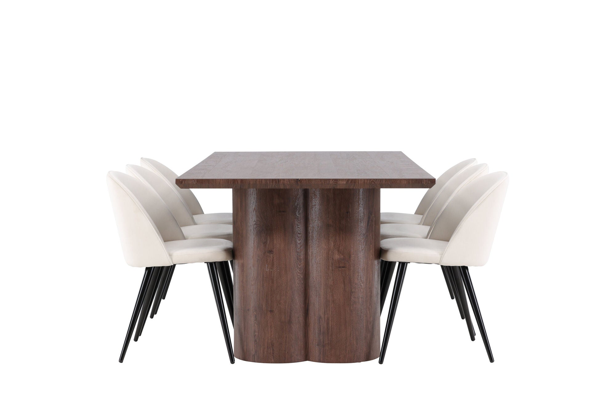 Venture Home Olivia spisebord with Velvet Spisebordsstol