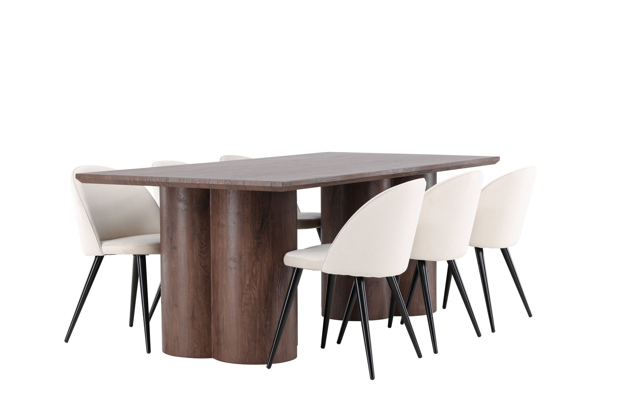 Venture Home Olivia spisebord with Velvet Spisebordsstol