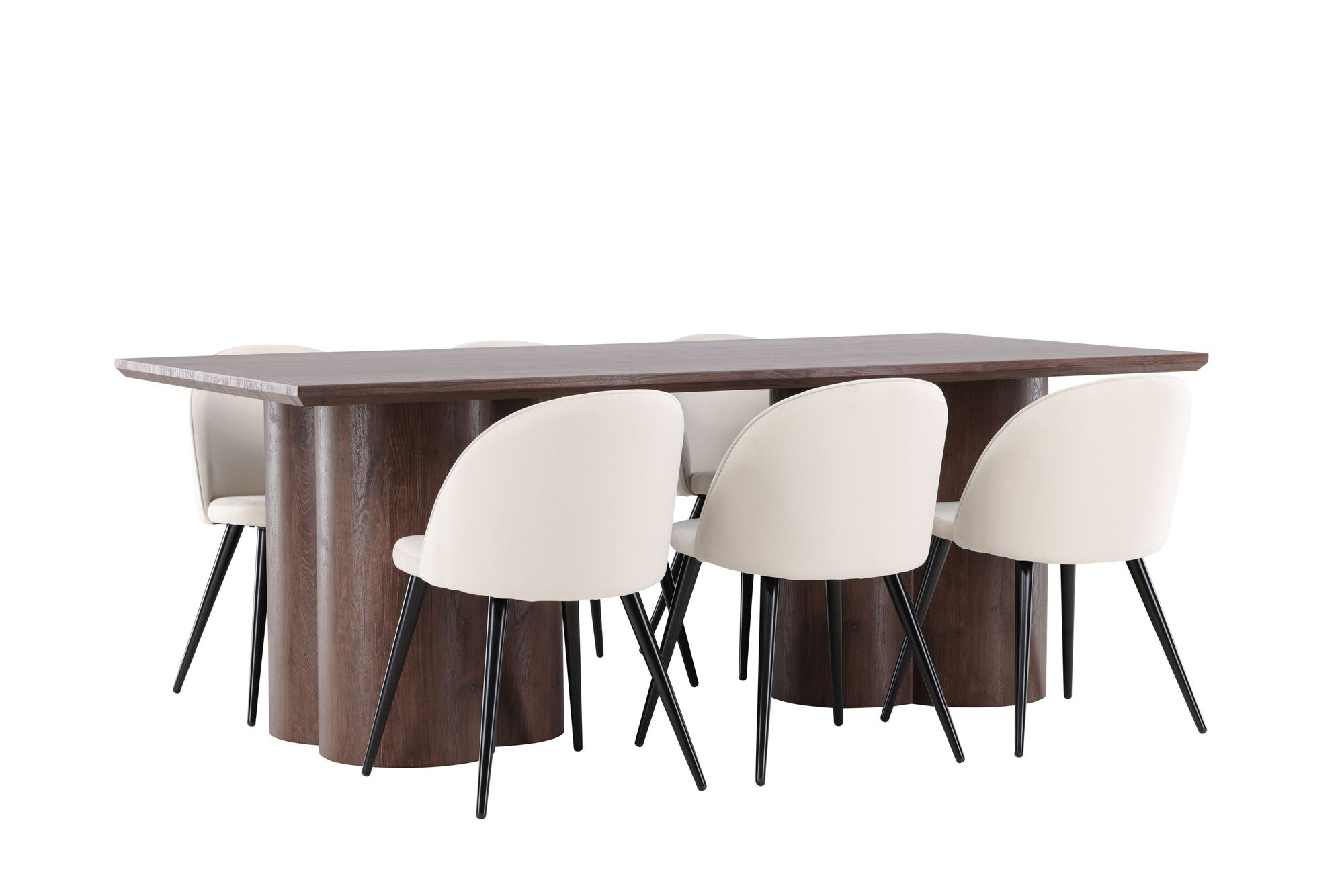 Venture Home Olivia spisebord with Velvet Spisebordsstol