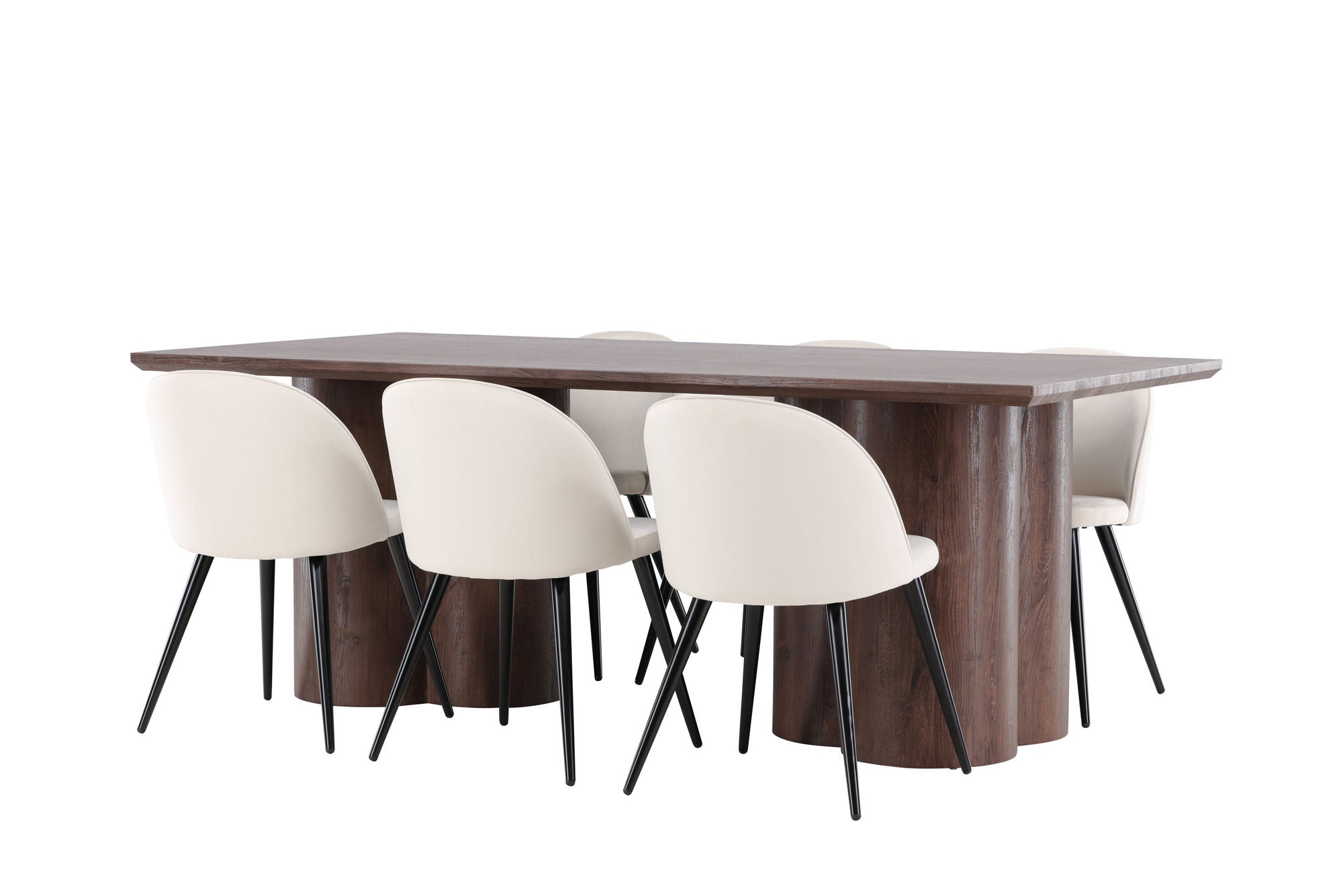 Venture Home Olivia spisebord with Velvet Spisebordsstol