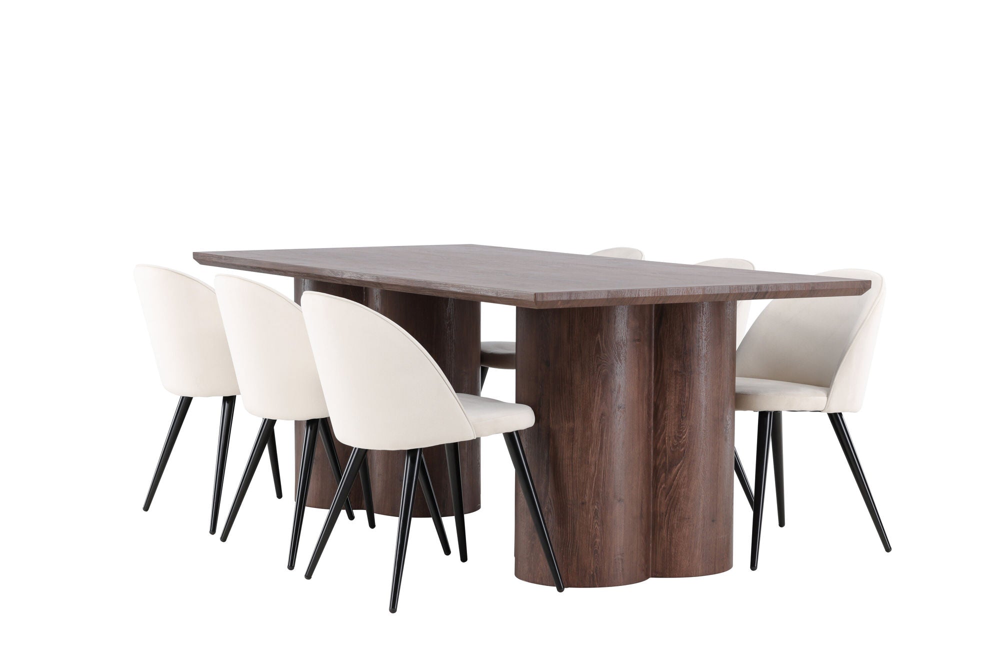 Venture Home Olivia spisebord with Velvet Spisebordsstol
