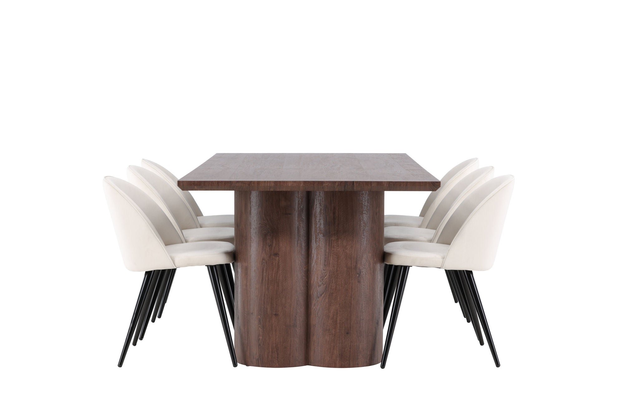 Venture Home Olivia spisebord with Velvet Spisebordsstol