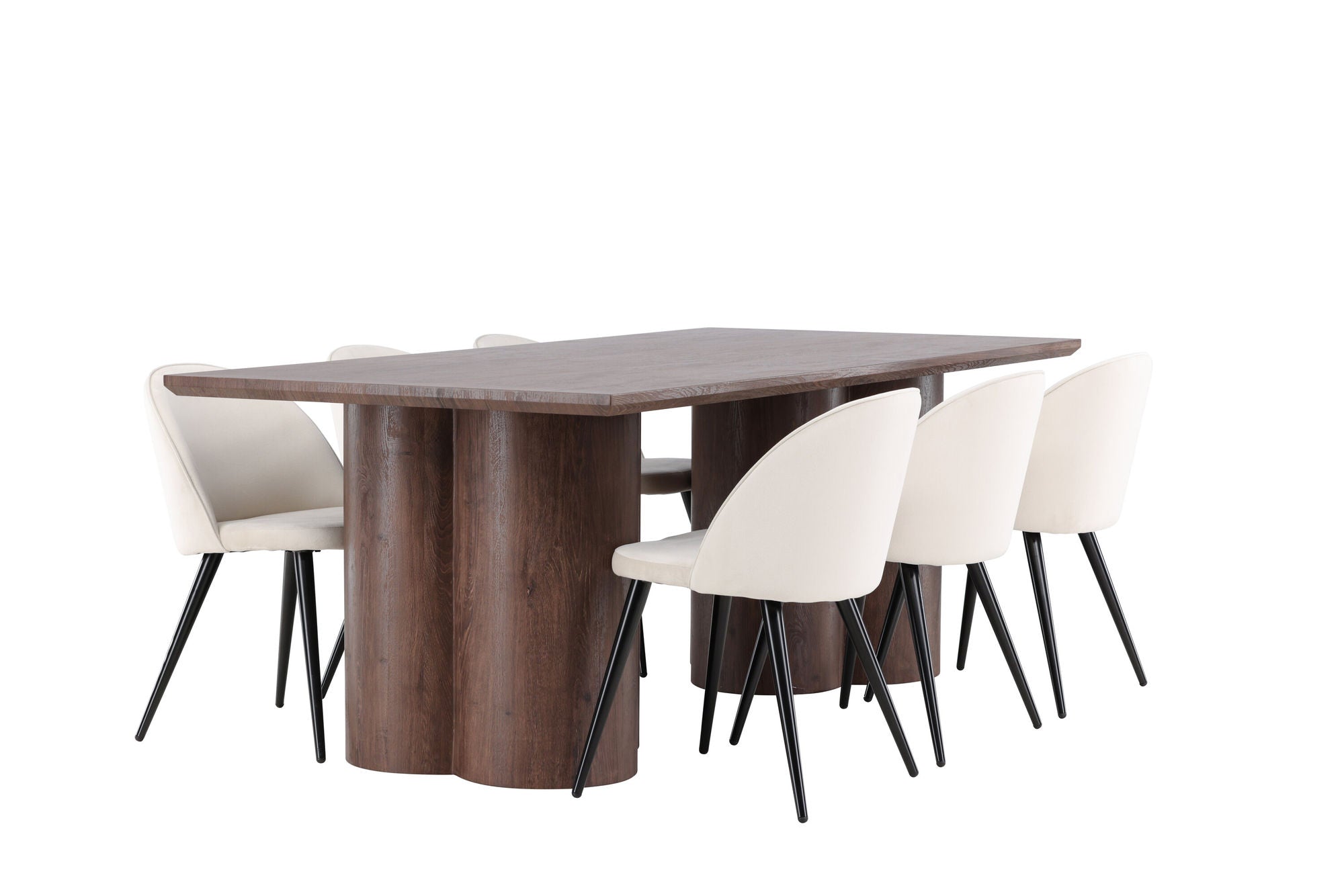Venture Home Olivia spisebord with Velvet Spisebordsstol