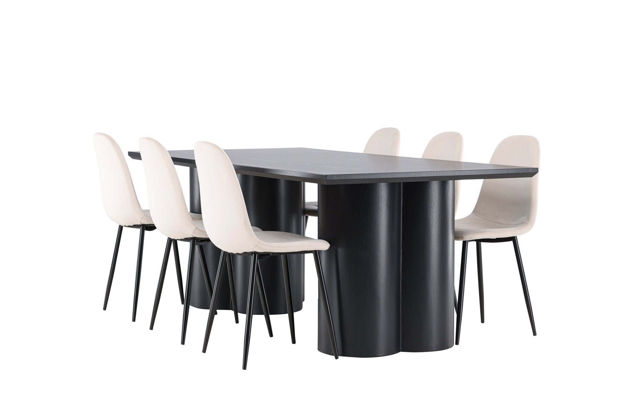 Venture Home Olivia spisebord with Polar Spisebordsstol