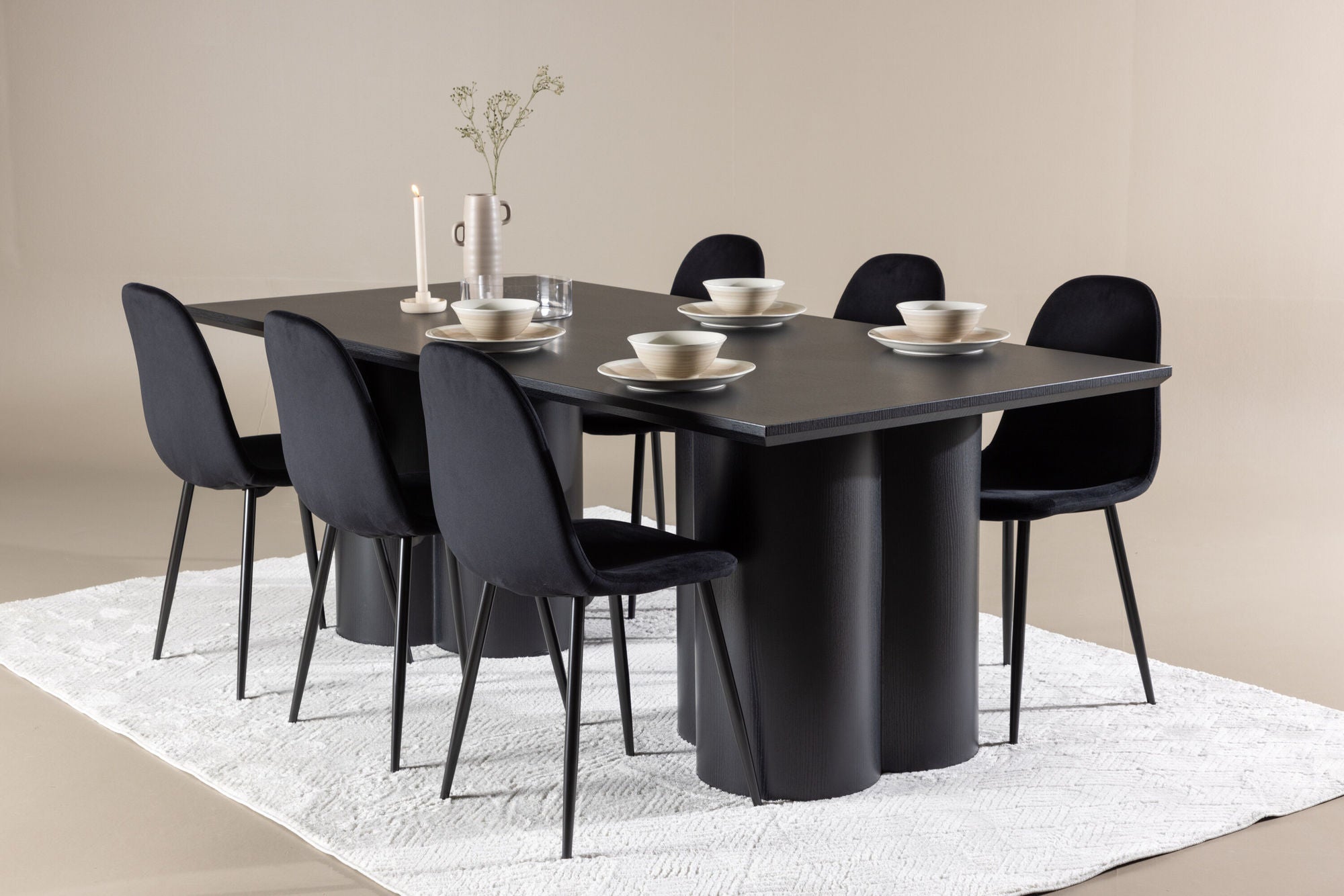 Venture Home Olivia spisebord with Polar Spisebordsstol