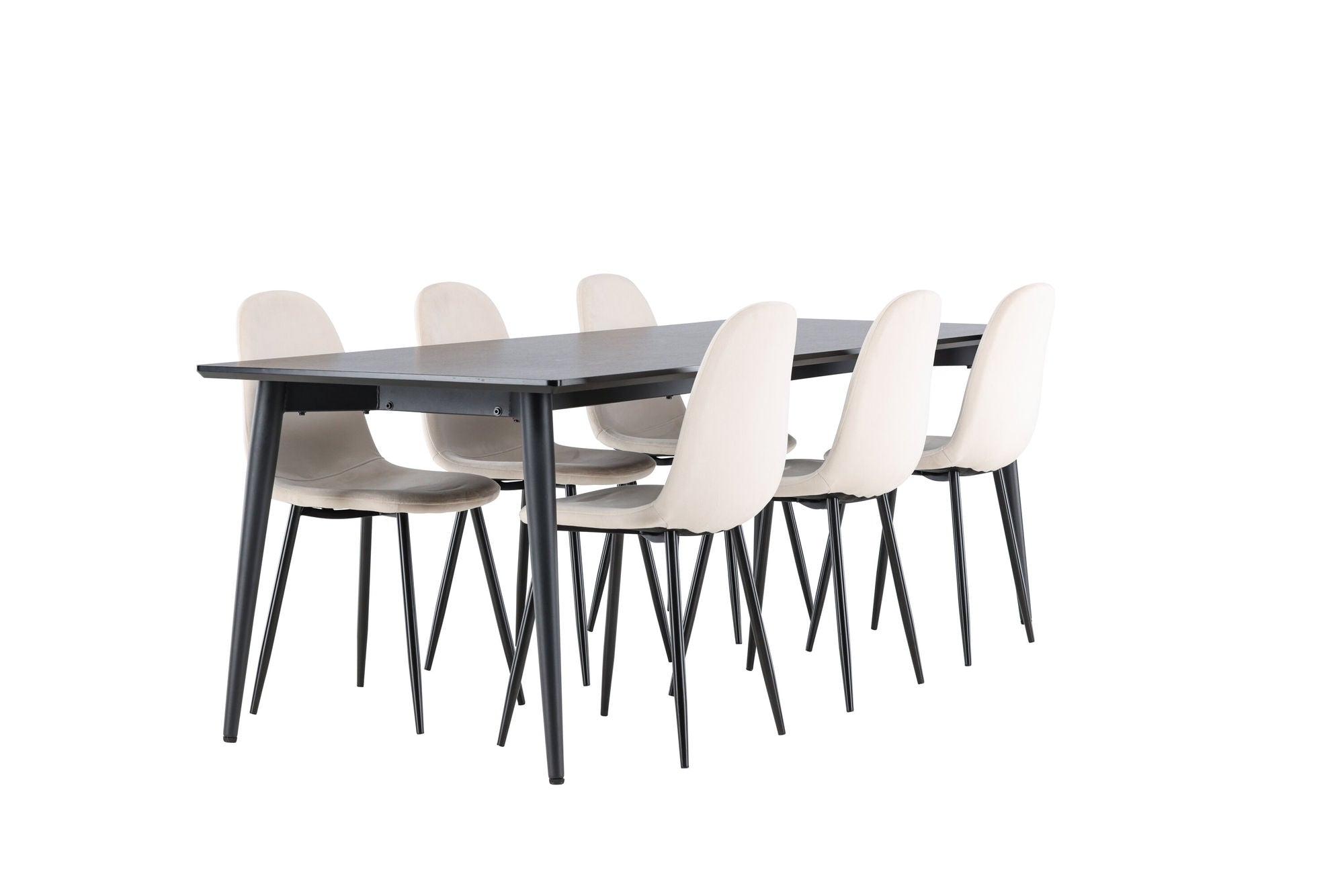 Venture Home Ellis spisebord with Polar Spisebordsstol