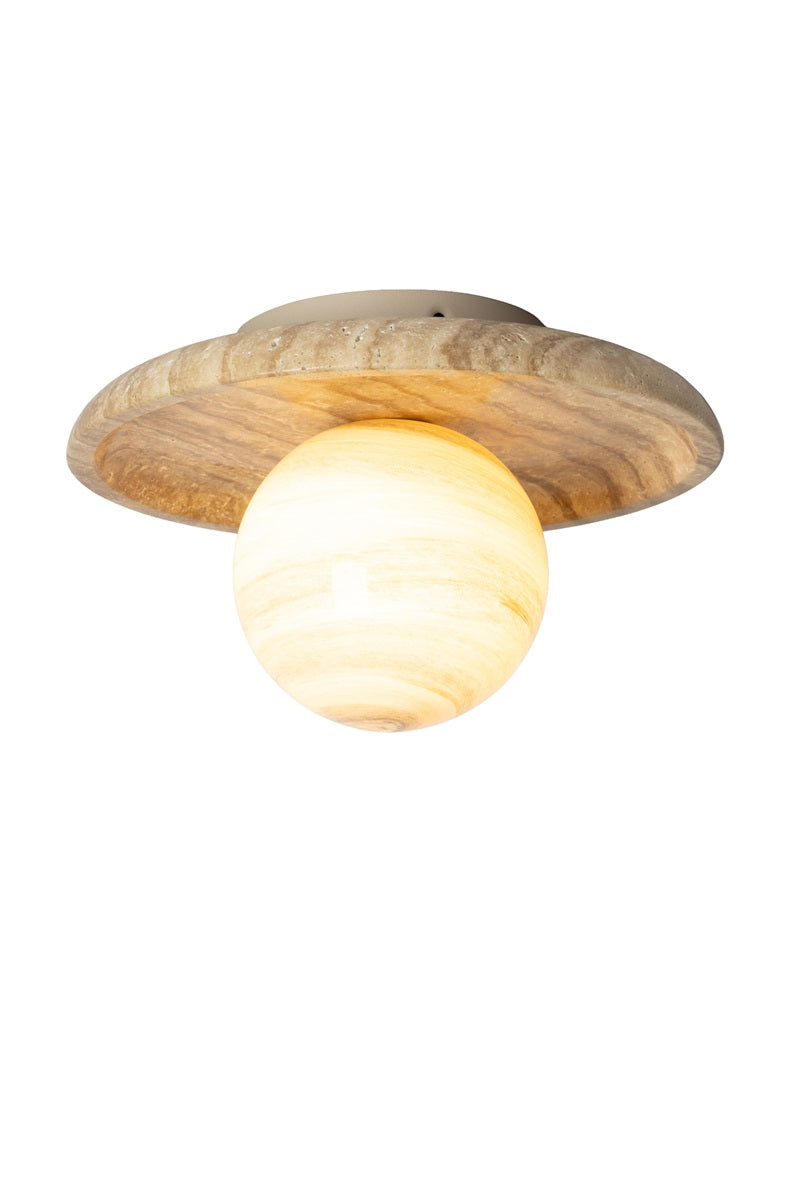 Tivoli dia.25cm disc, Sand, loftlampe