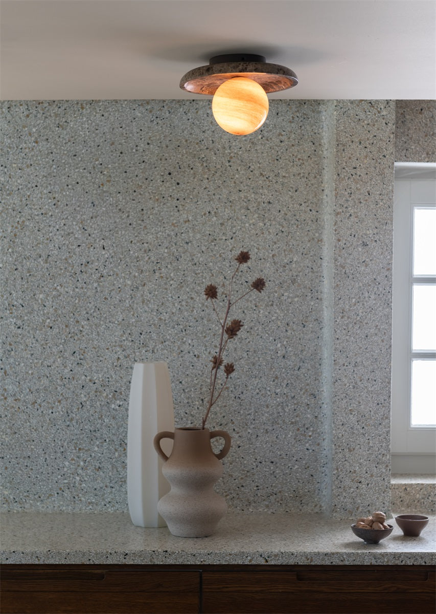 Tivoli dia.25cm disc, brun, loftlampe