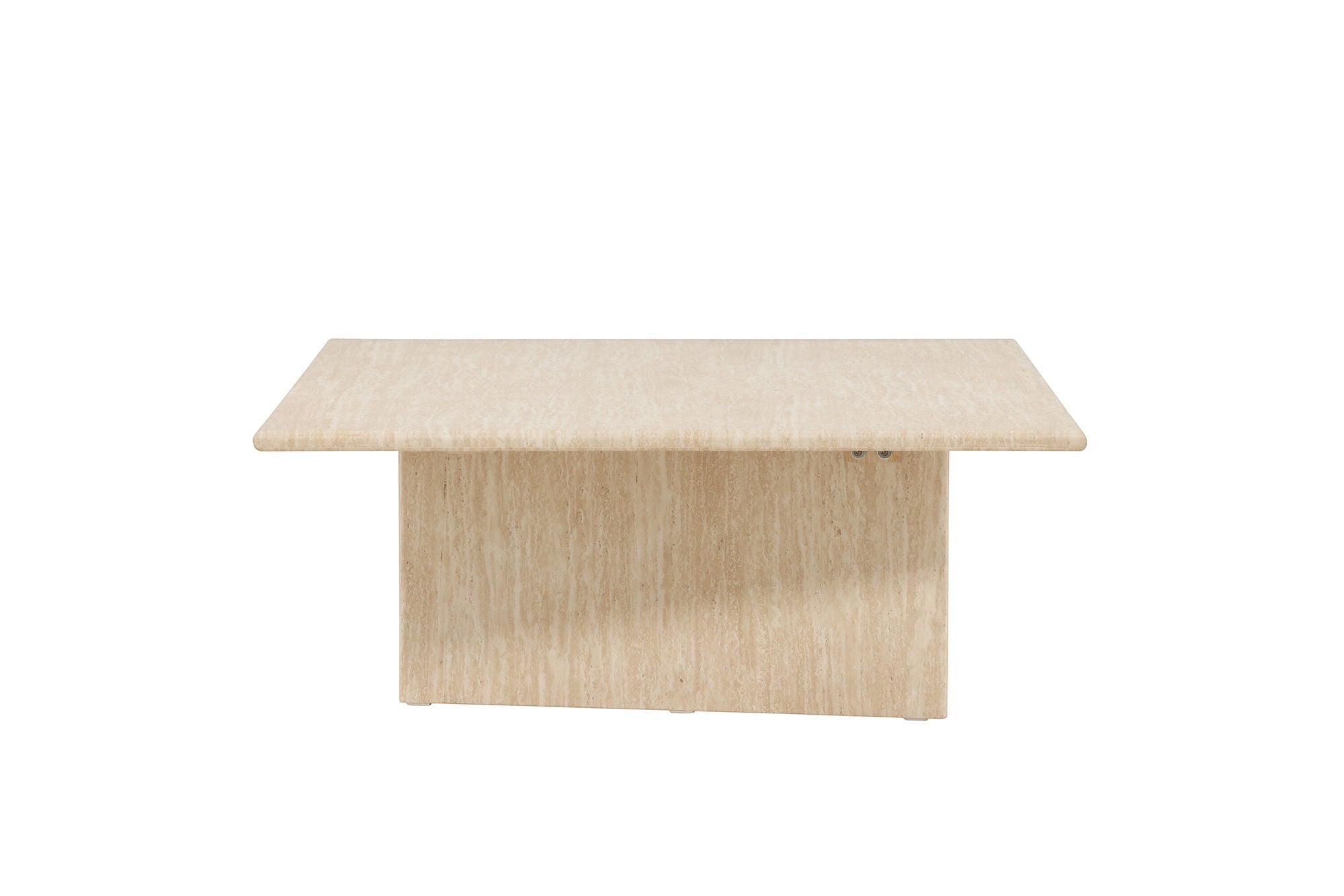 Vind Skagen Sofa bord 100x120 - Travertine look / FSC 100%