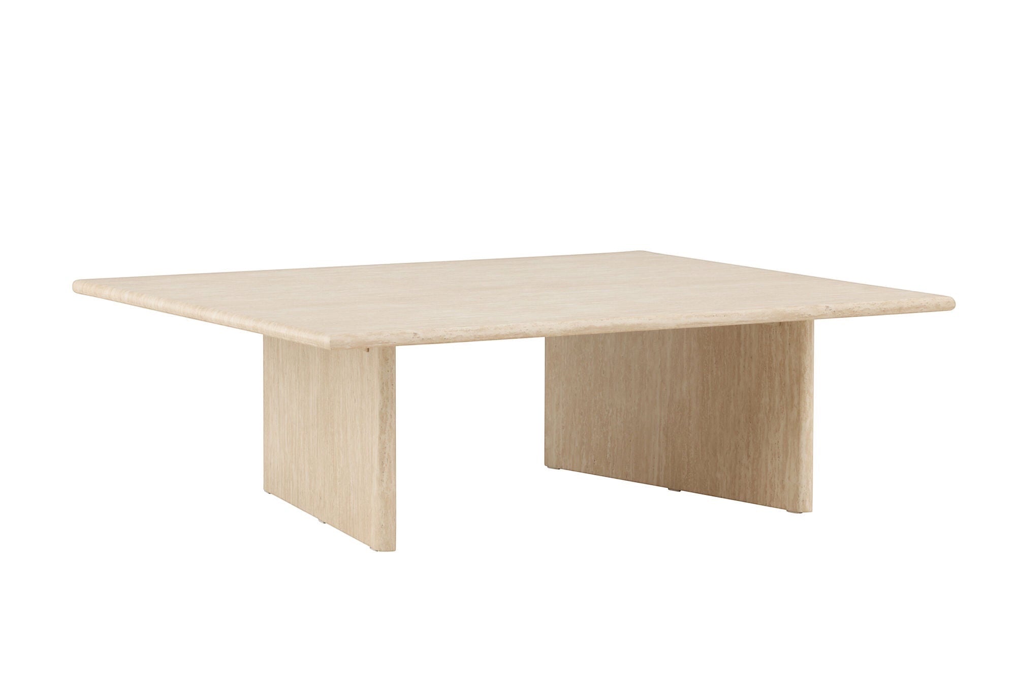 Vind Skagen Sofa bord 100x120 - Travertine look / FSC 100%