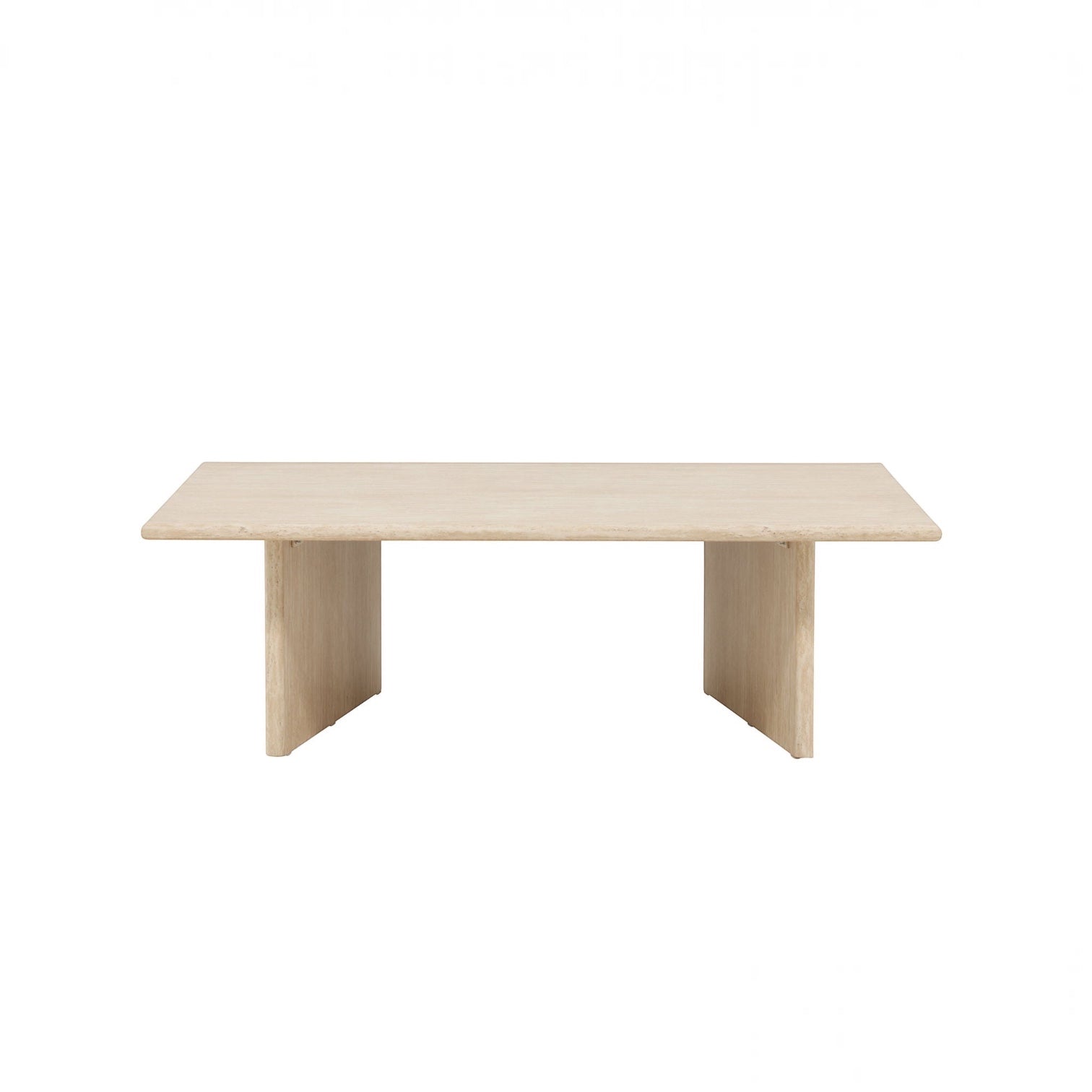 Vind Skagen Sofa bord 100x120 - Travertine look / FSC 100%