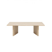 Vind Skagen Sofa bord 100x120 - Travertine look / FSC 100%