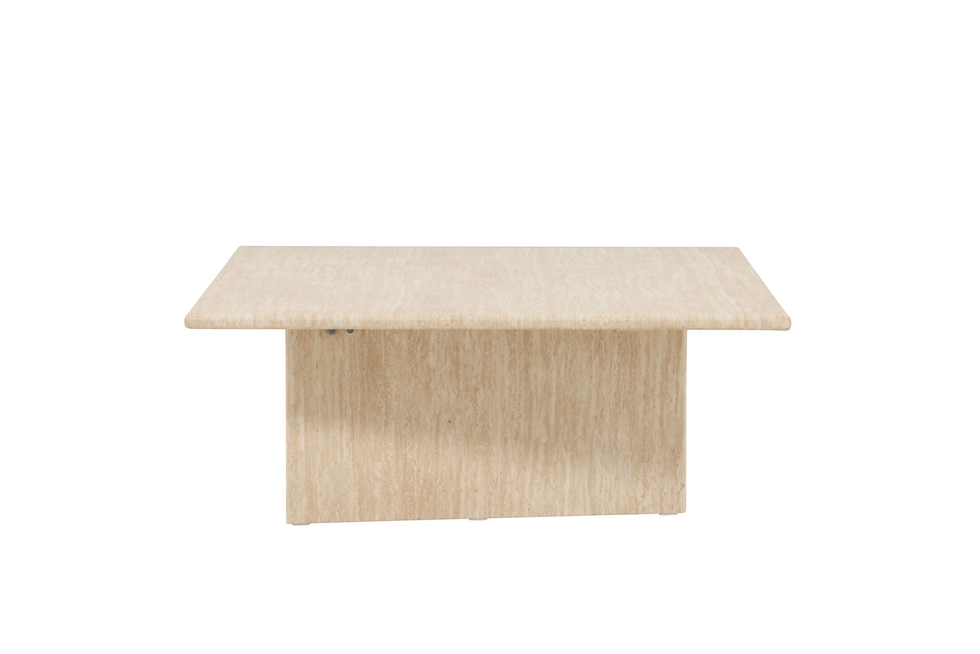 Vind Skagen Sofa bord 100x120 - Travertine look / FSC 100%