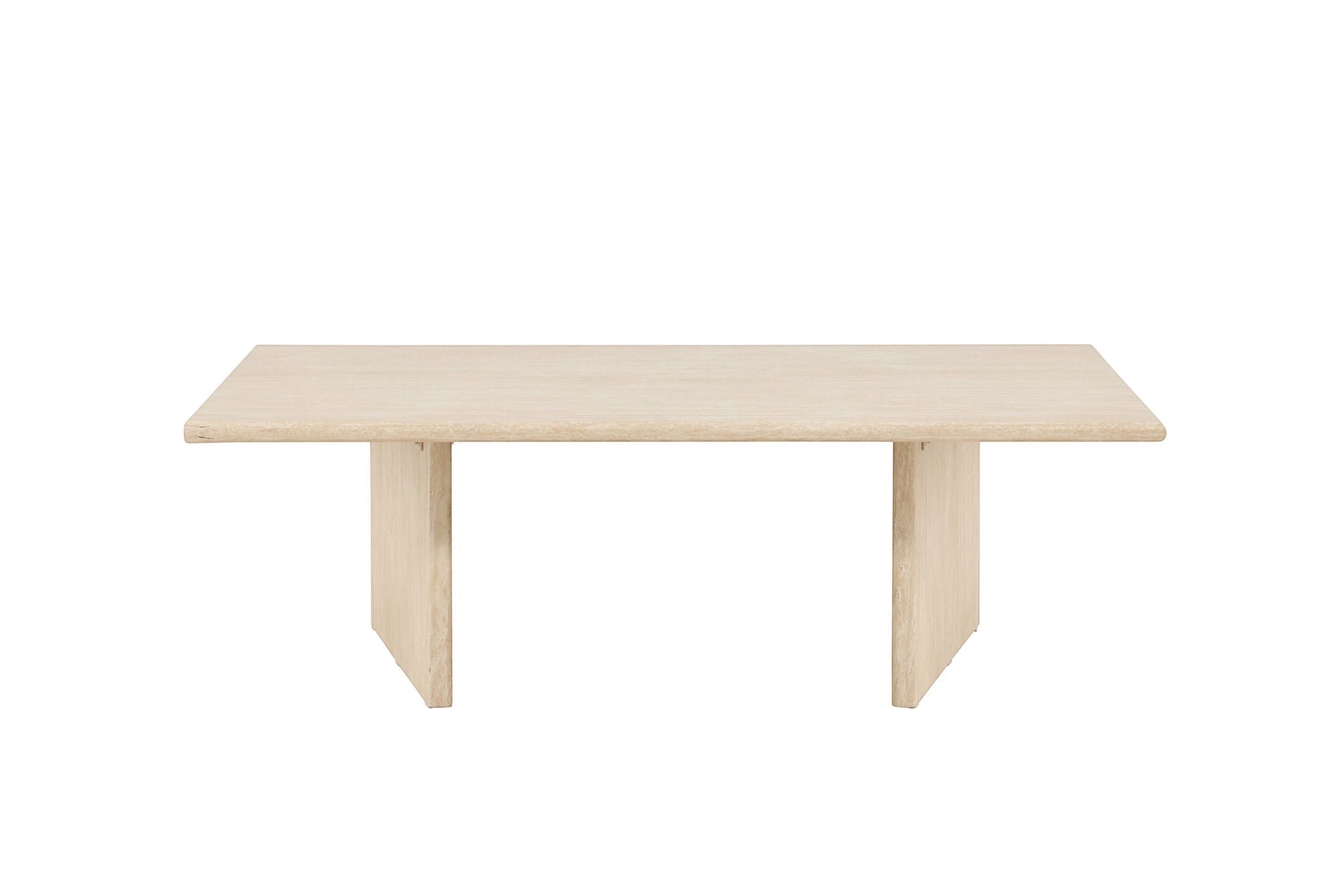 Vind Skagen Sofa bord 100x120 - Travertine look / FSC 100%