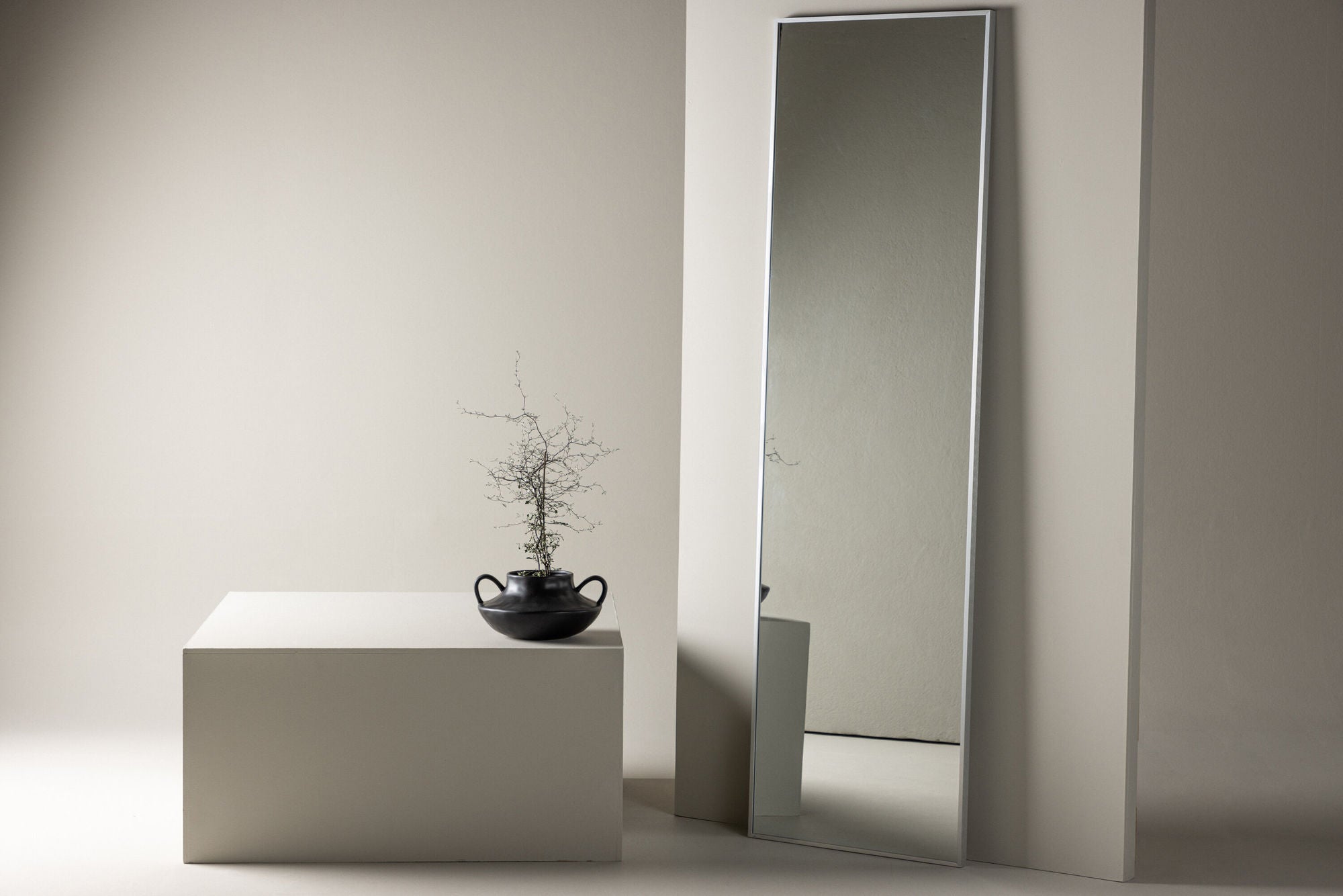 Venture Home Dalton spejl 67*220 cm - Silver /Silver