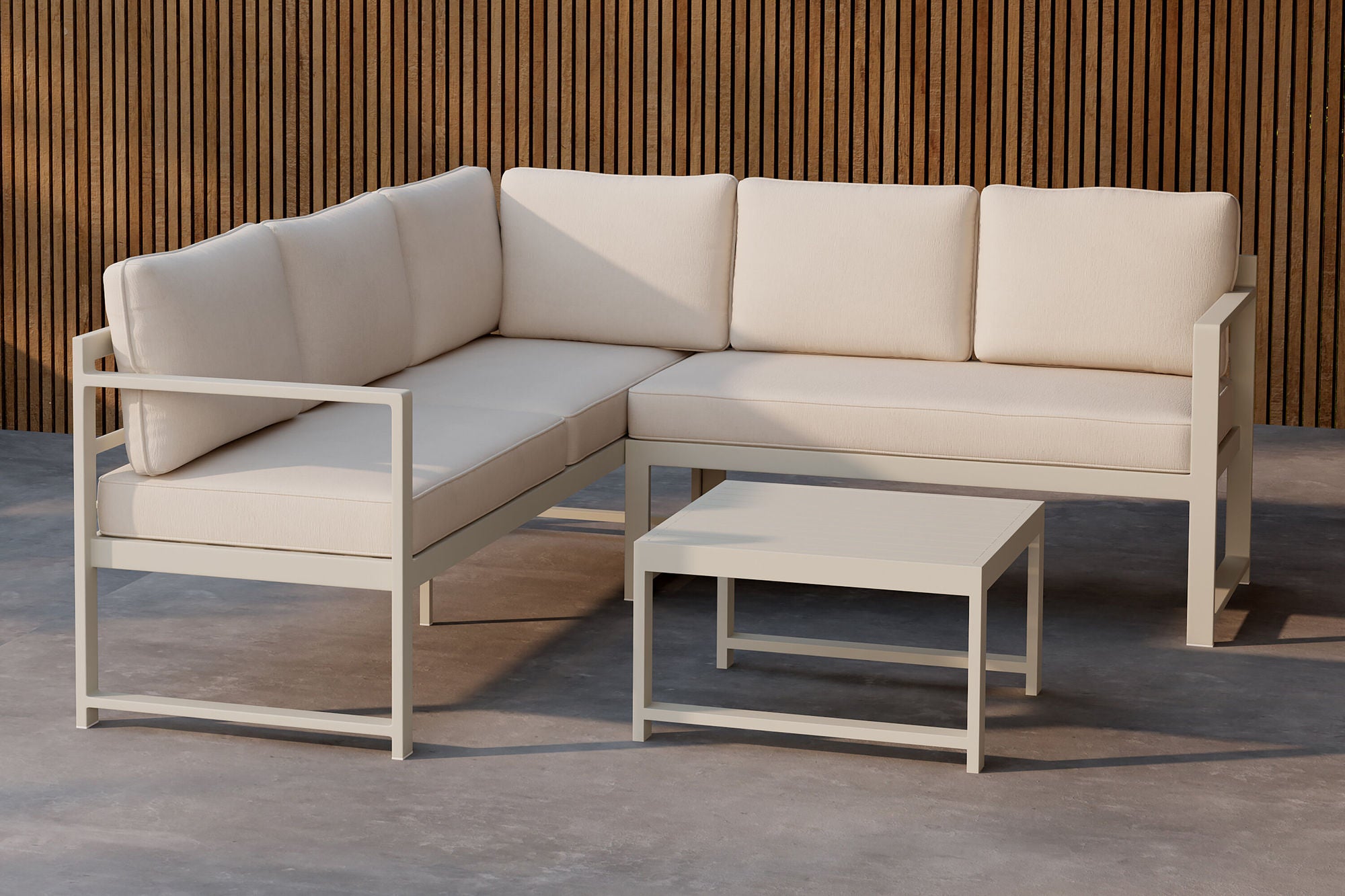 Venture Home Salvador hjørne Sofa - Beige / Beige