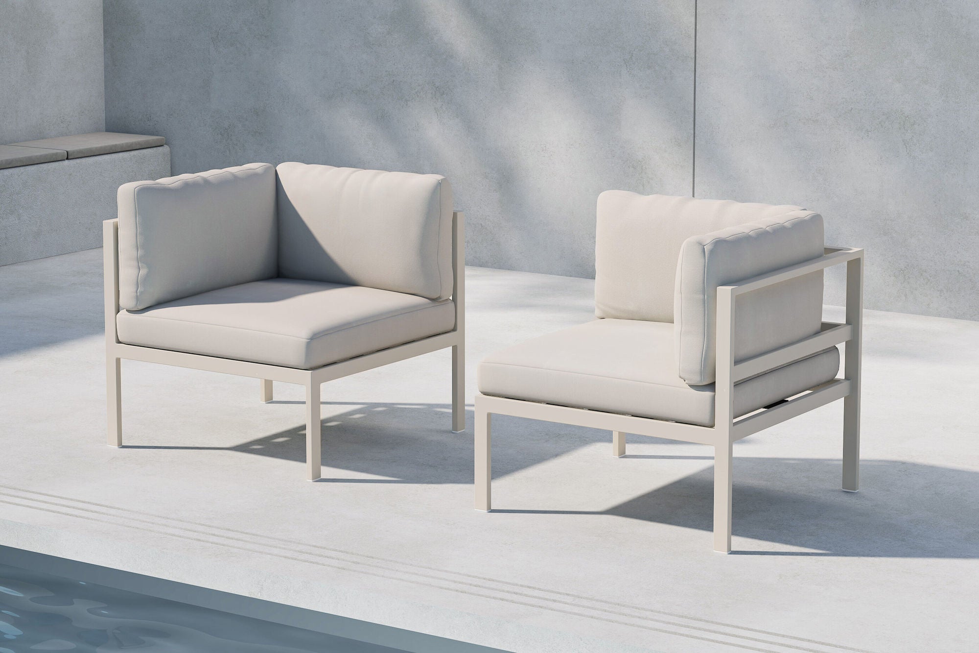 Venture Home Copacabana Sofa Module hjørne - Beige / Beige