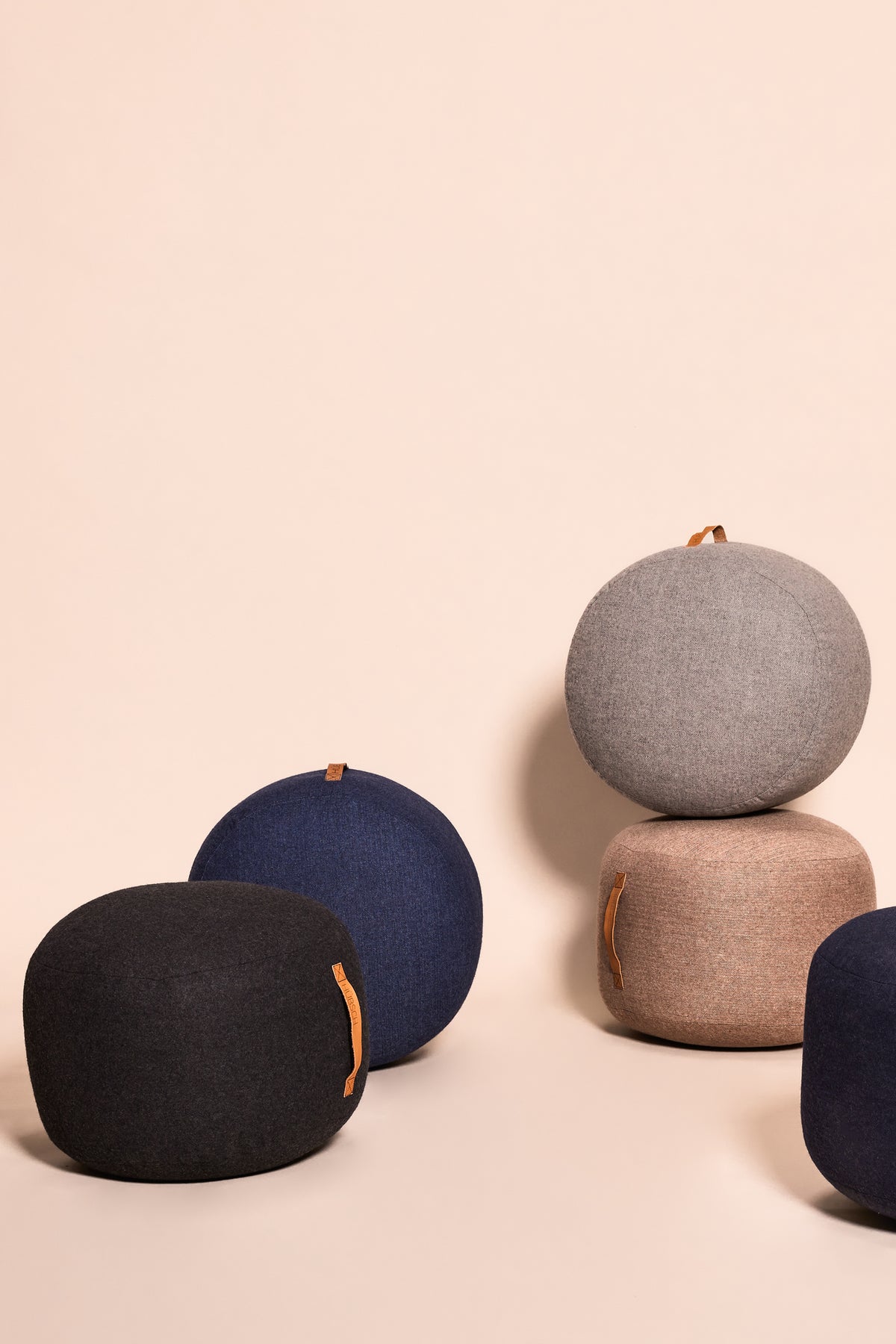 Mochi Puf Ø50 Brun