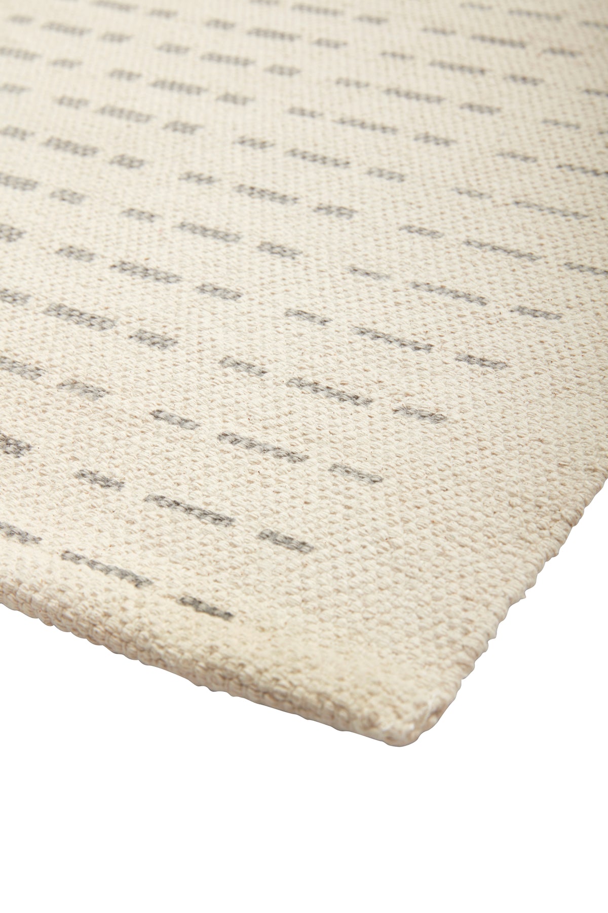 Pin gulvtæppe Beige/Grå