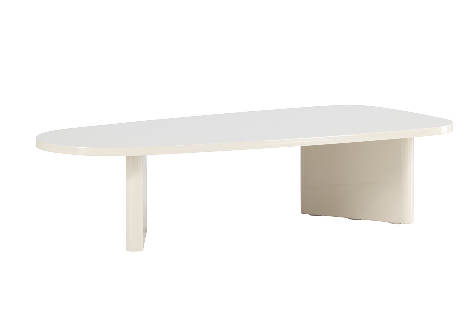Venture Home Grönvik Sofa bord 65 X 130 - Glossy Beige